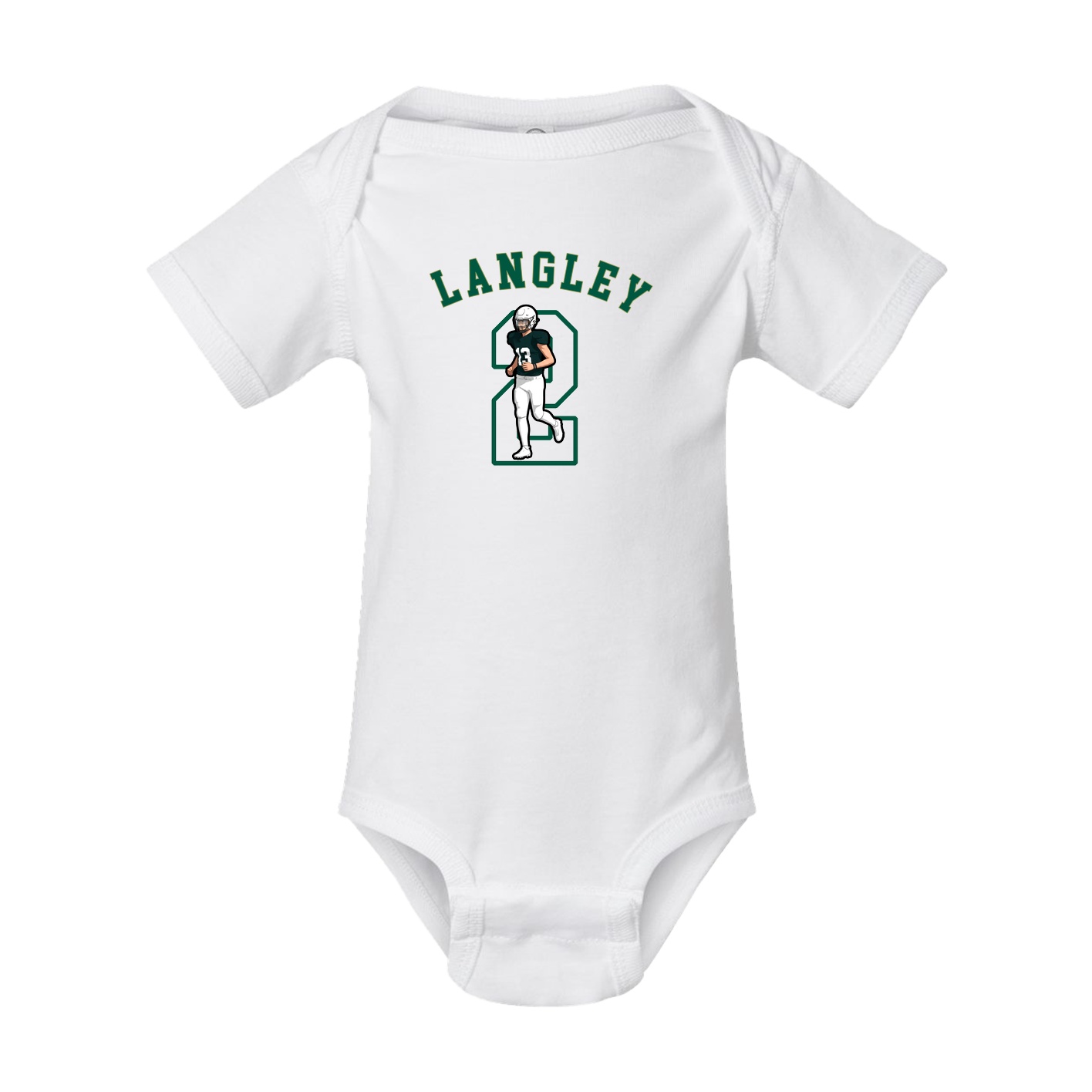 Baby Onesie — Shirsey Arch in White