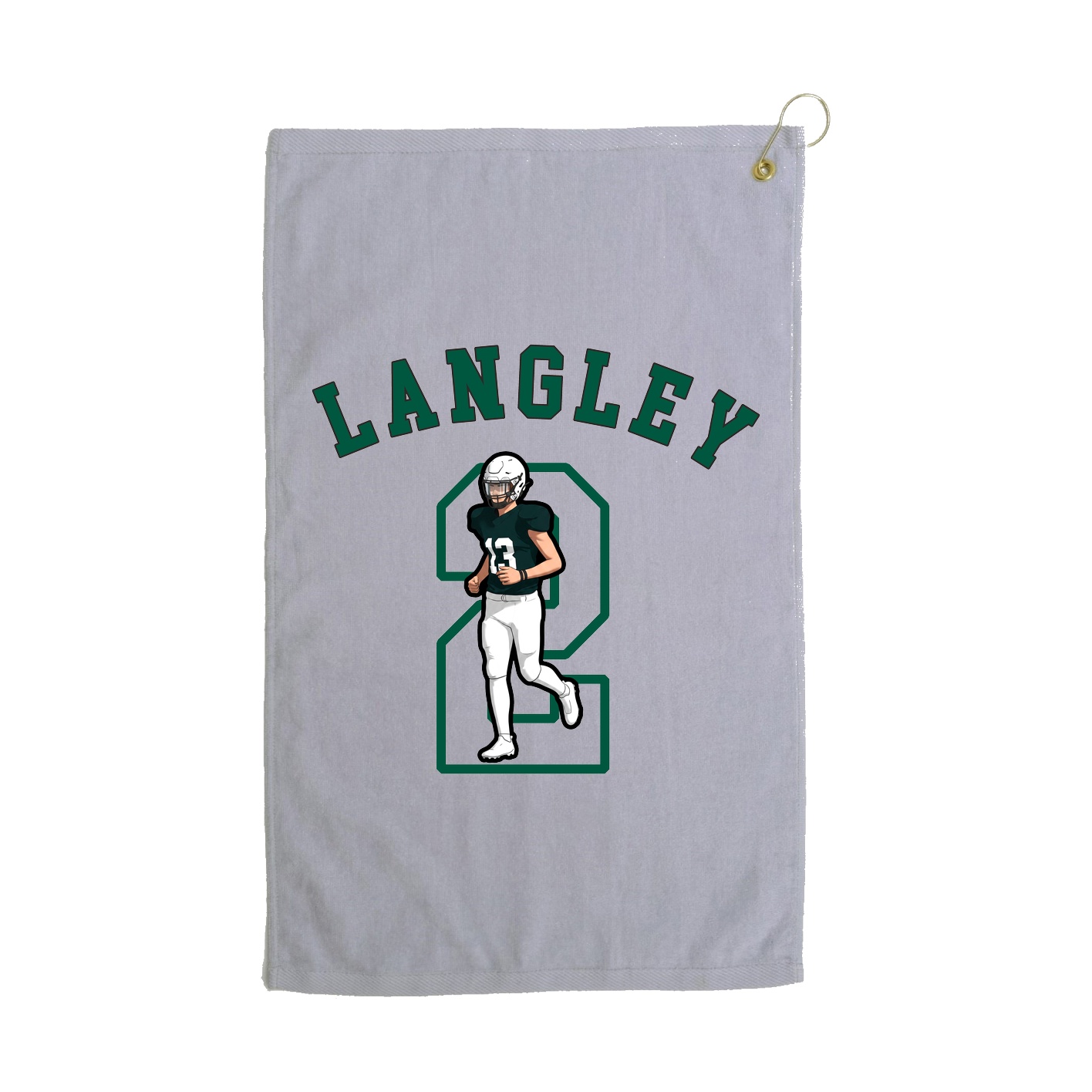 Golf Towel — Shirsey Arch in Grey