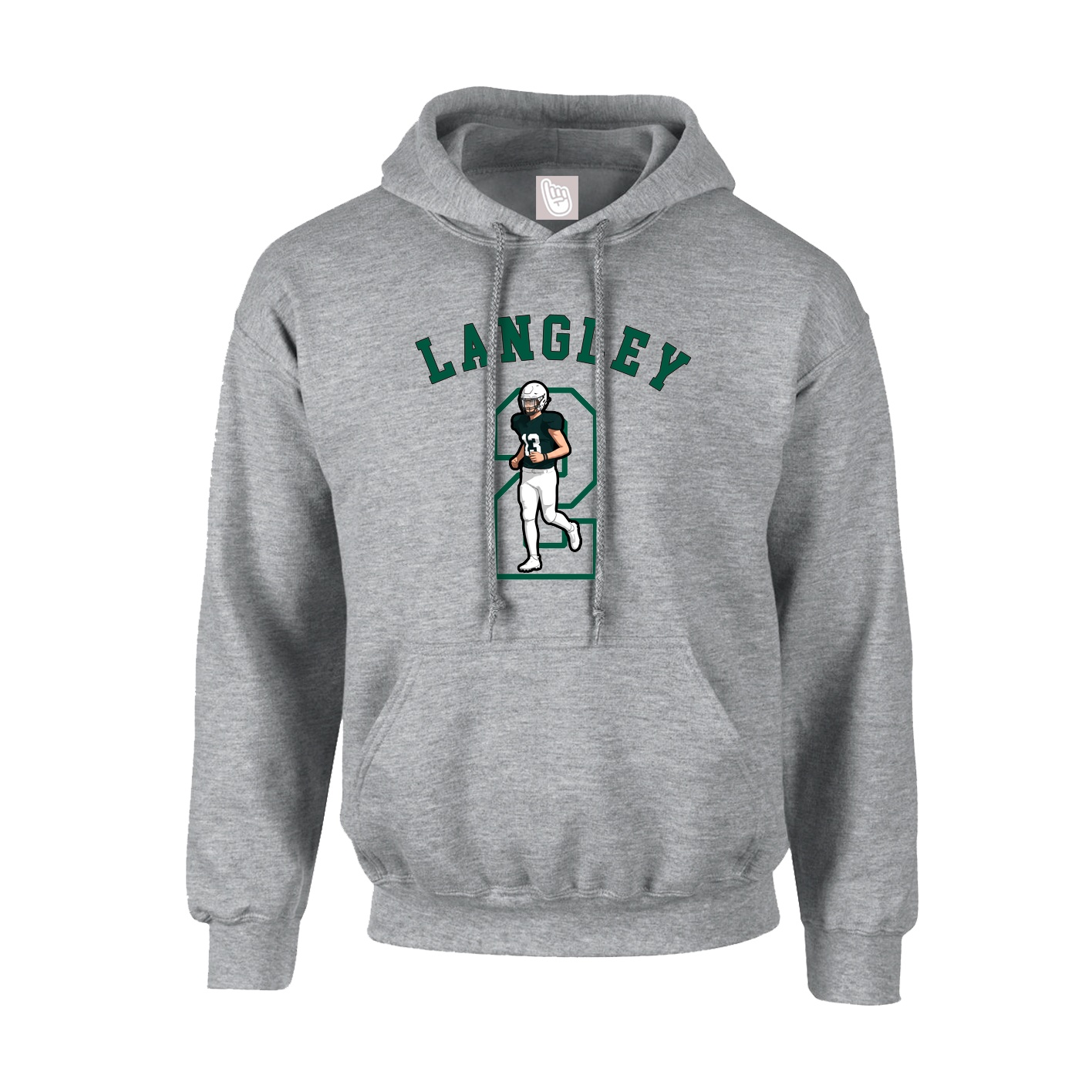 Hoodie — Shirsey Arch in Grey