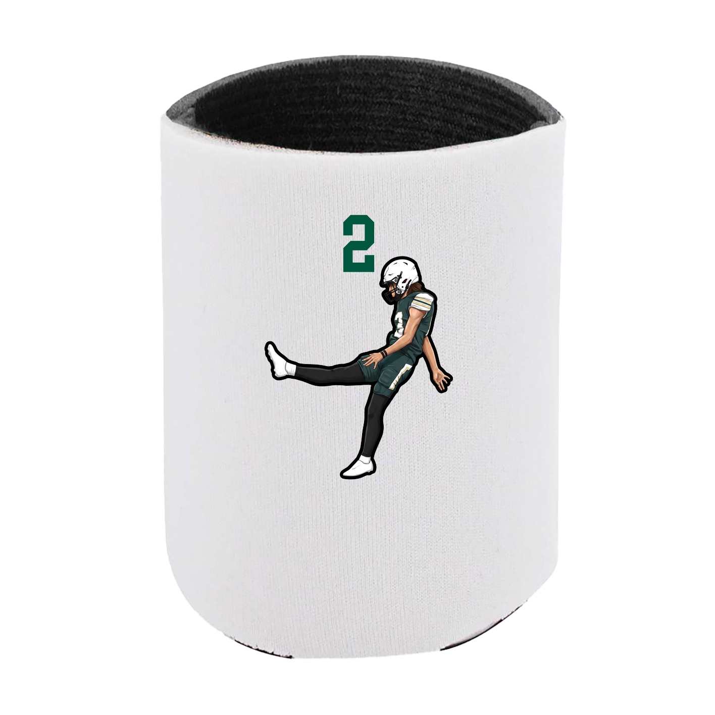 Can Holder — Number Top in White
