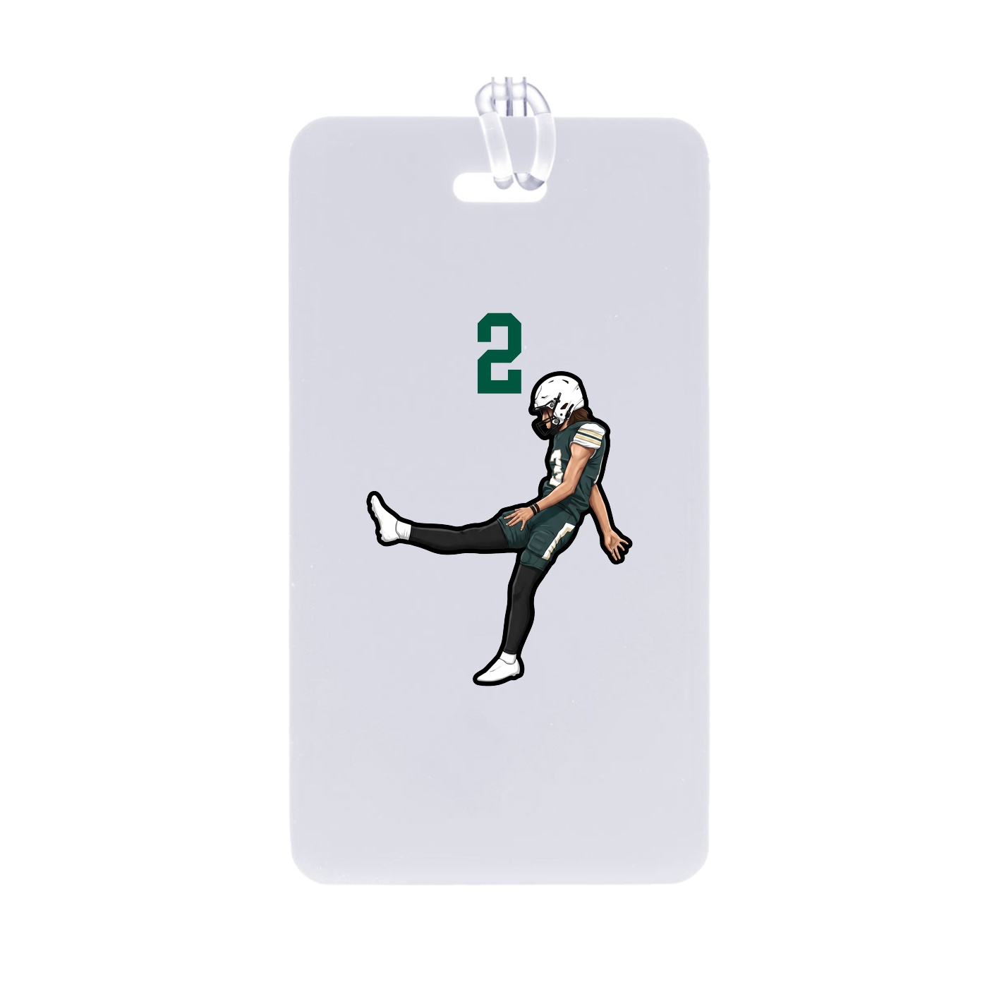 Bag Tag — Number Top in Classic