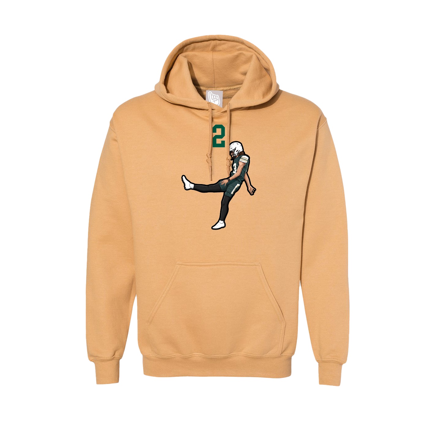 Hoodie — Number Top in Vegas Gold