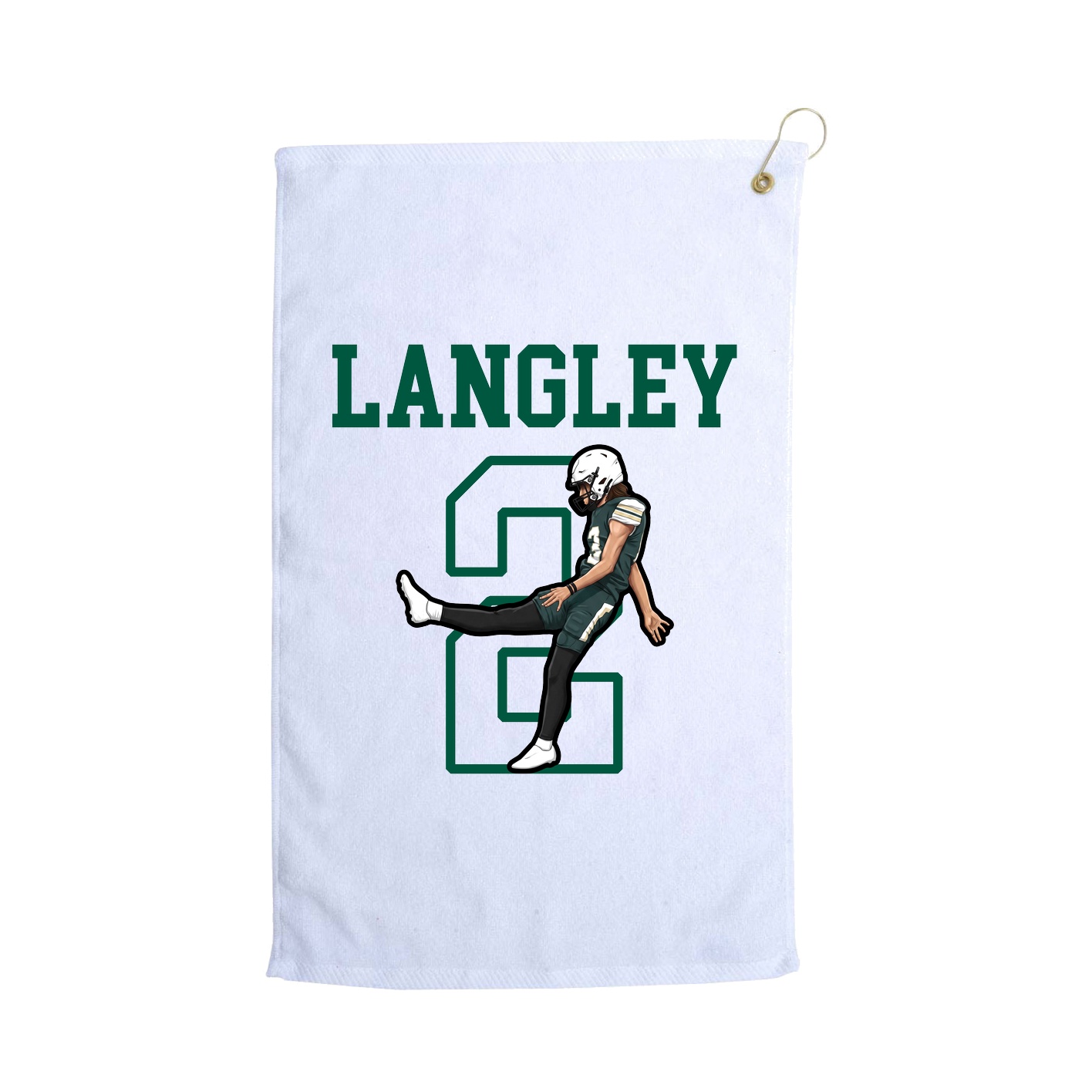 Golf Towel — Shirsey in White