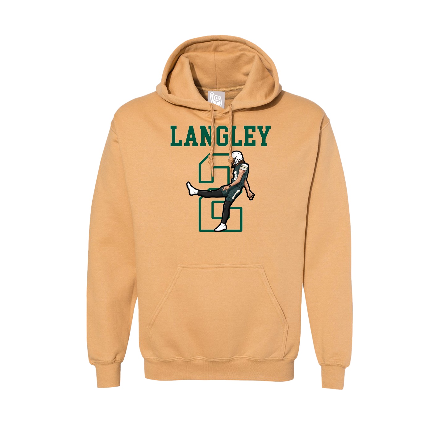 Hoodie — Shirsey in Vegas Gold