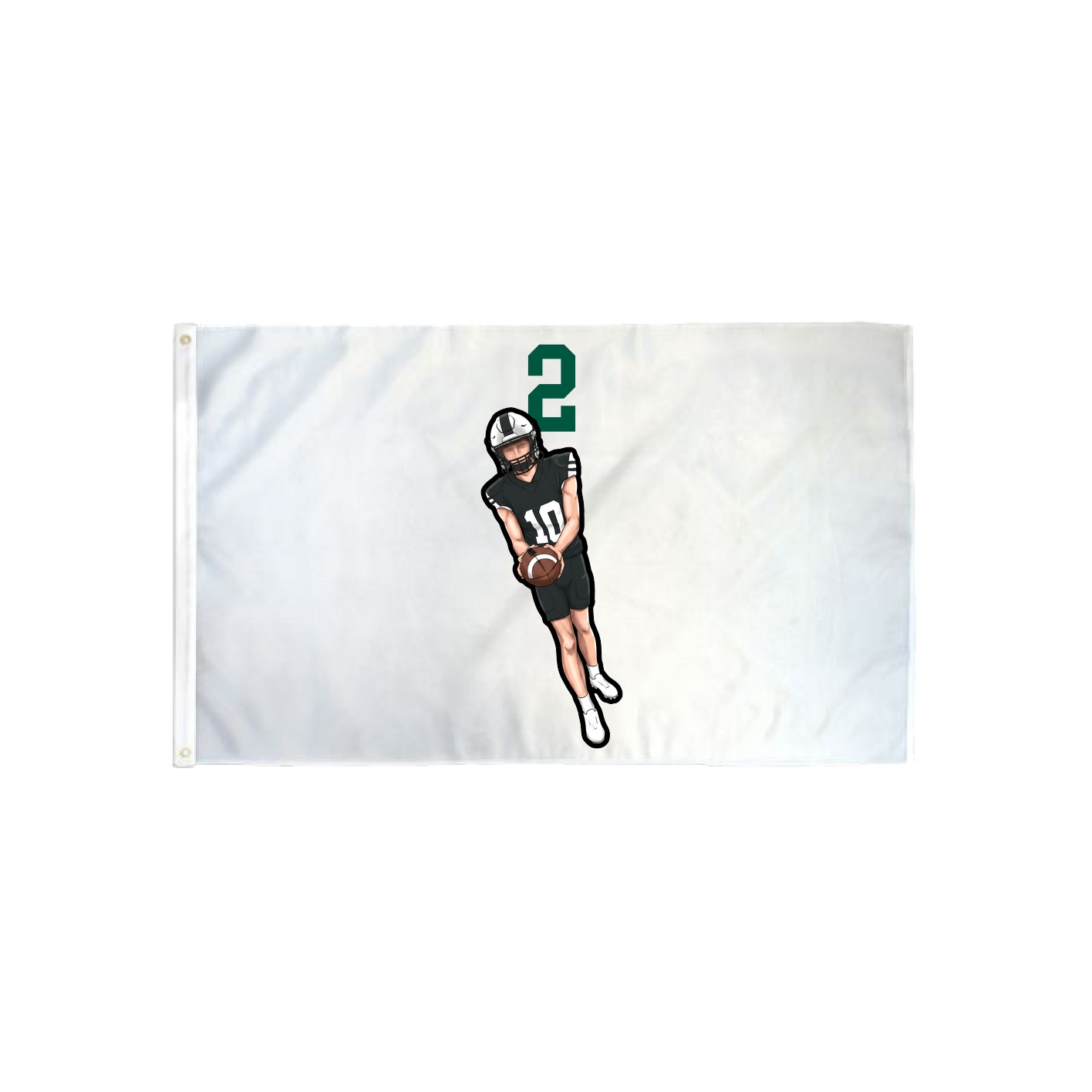 3x5 Flag — Number Top in Classic