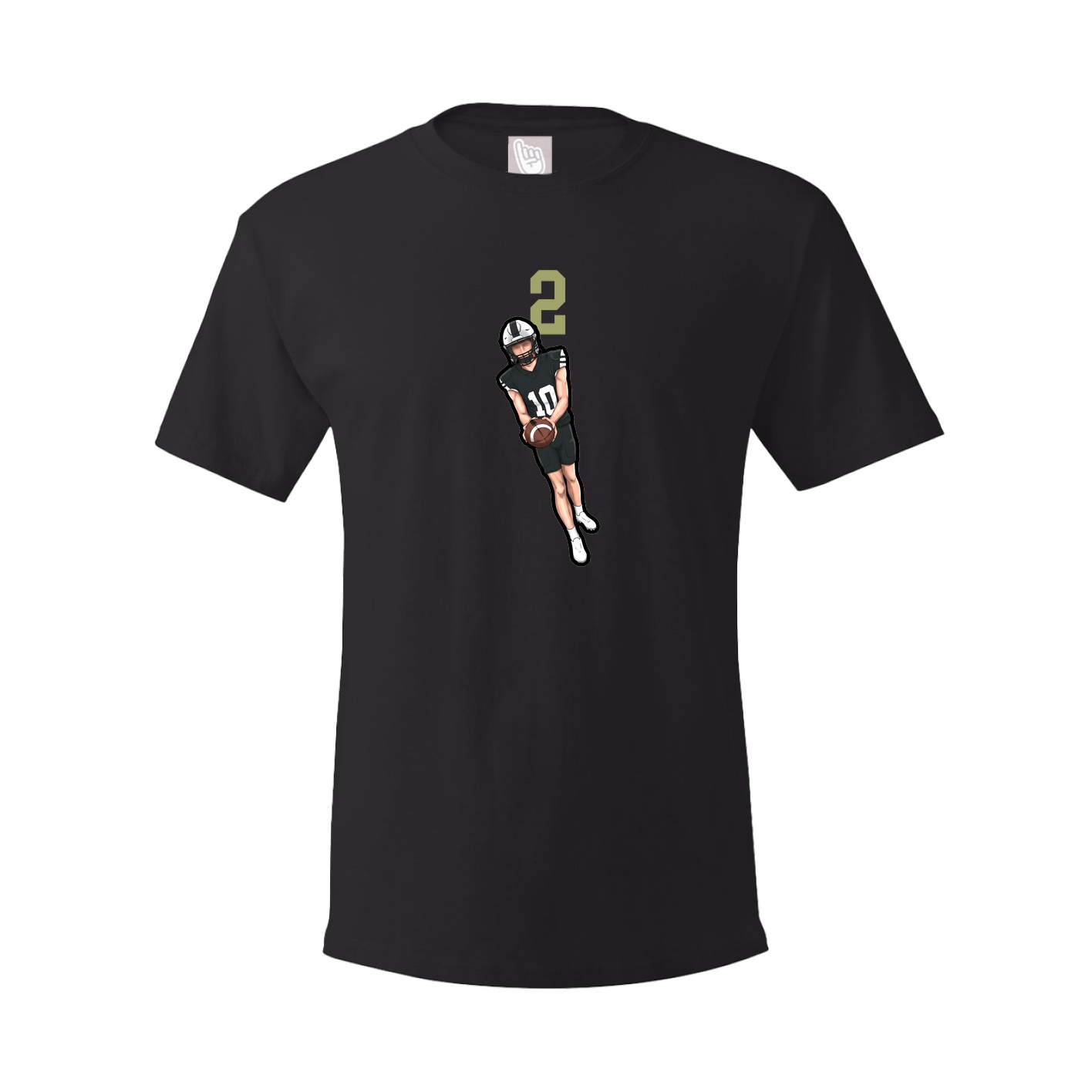 Tee — Number Top in Black
