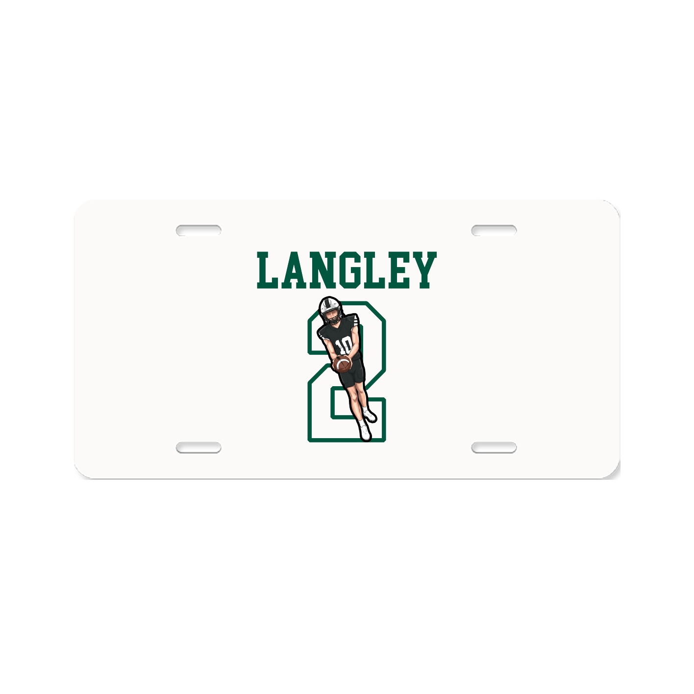 Aluminum License Plate