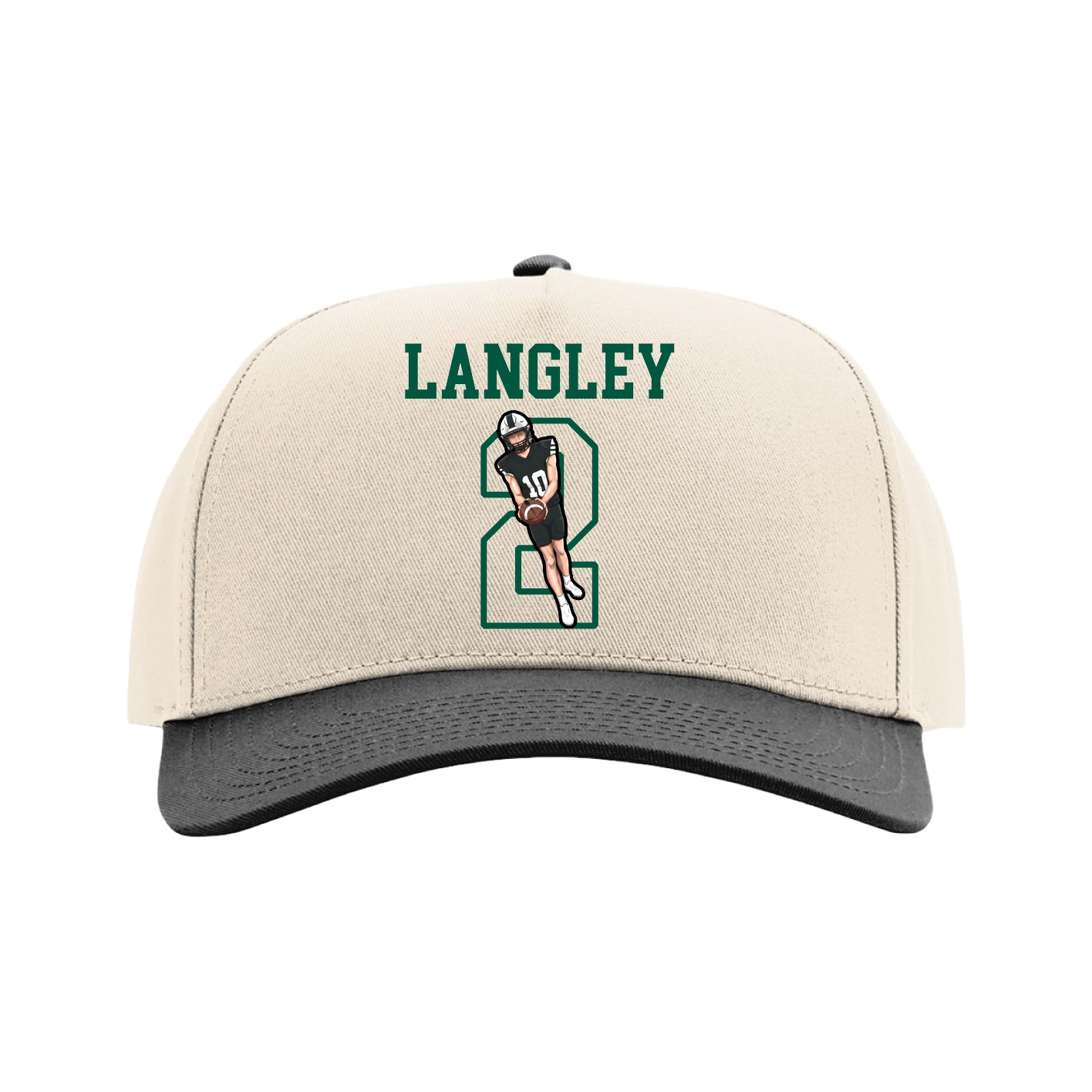 Full Fabric Five-Panel Champ Cap