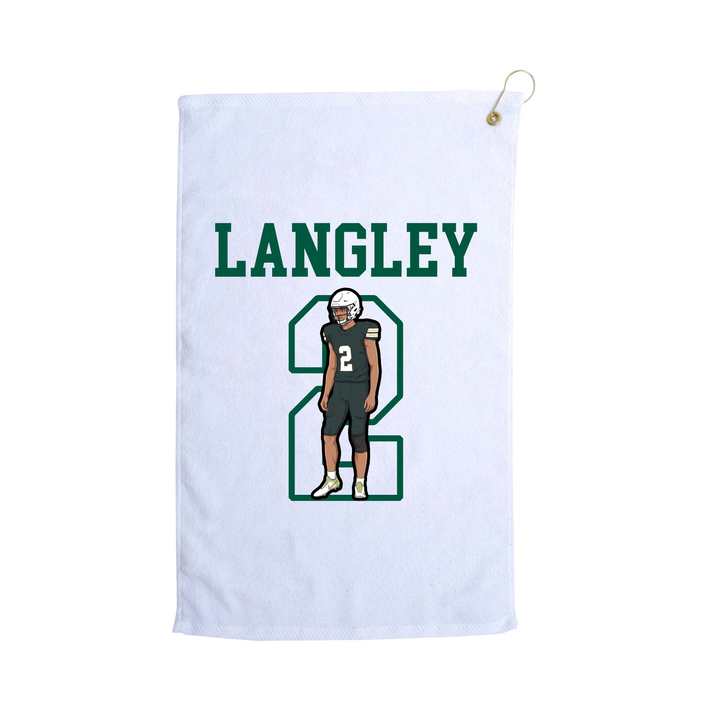 Golf Towel — Shirsey in White
