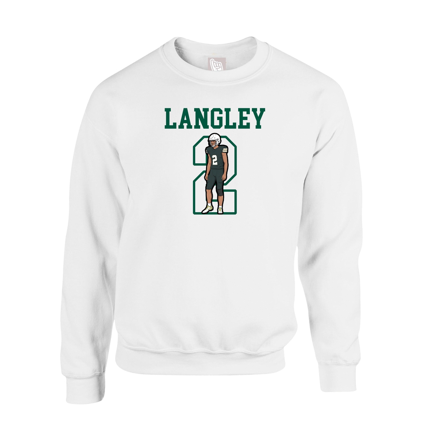 Fleece Crew — Shirsey in White