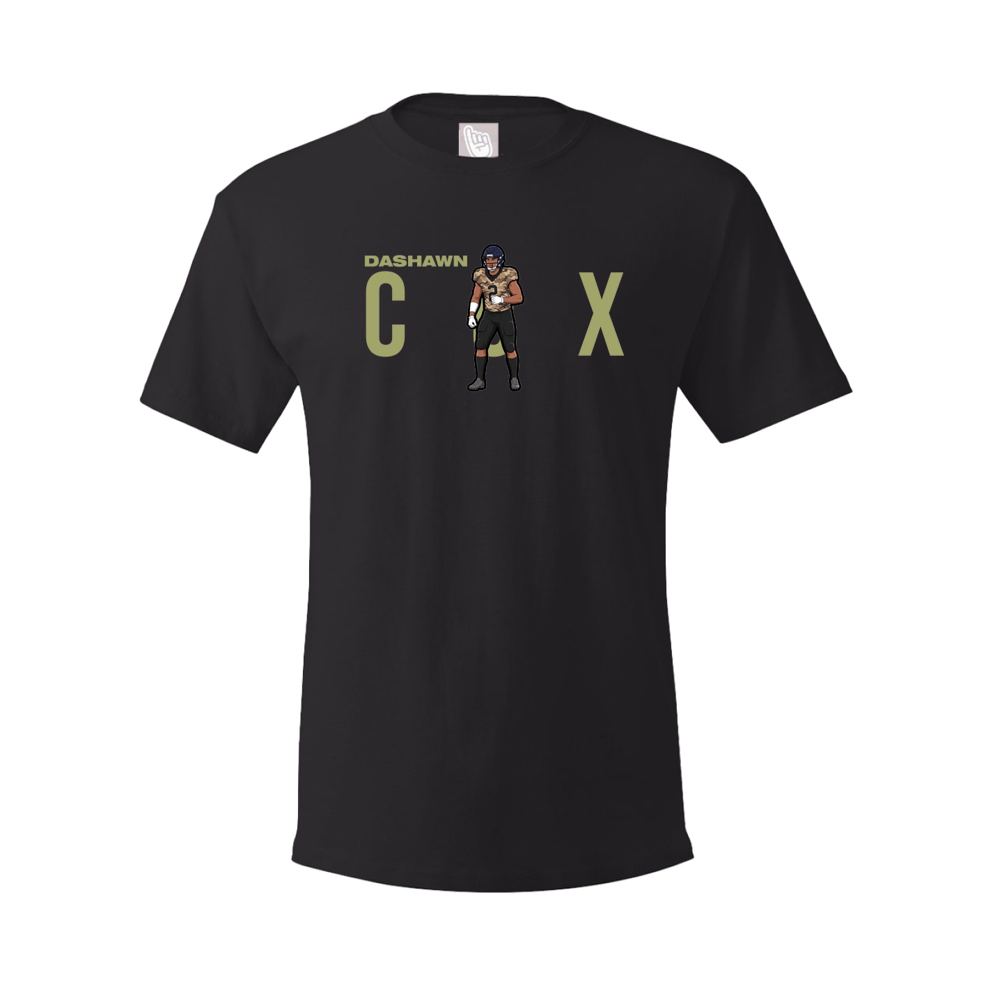 Youth Tee — Player Name in Black