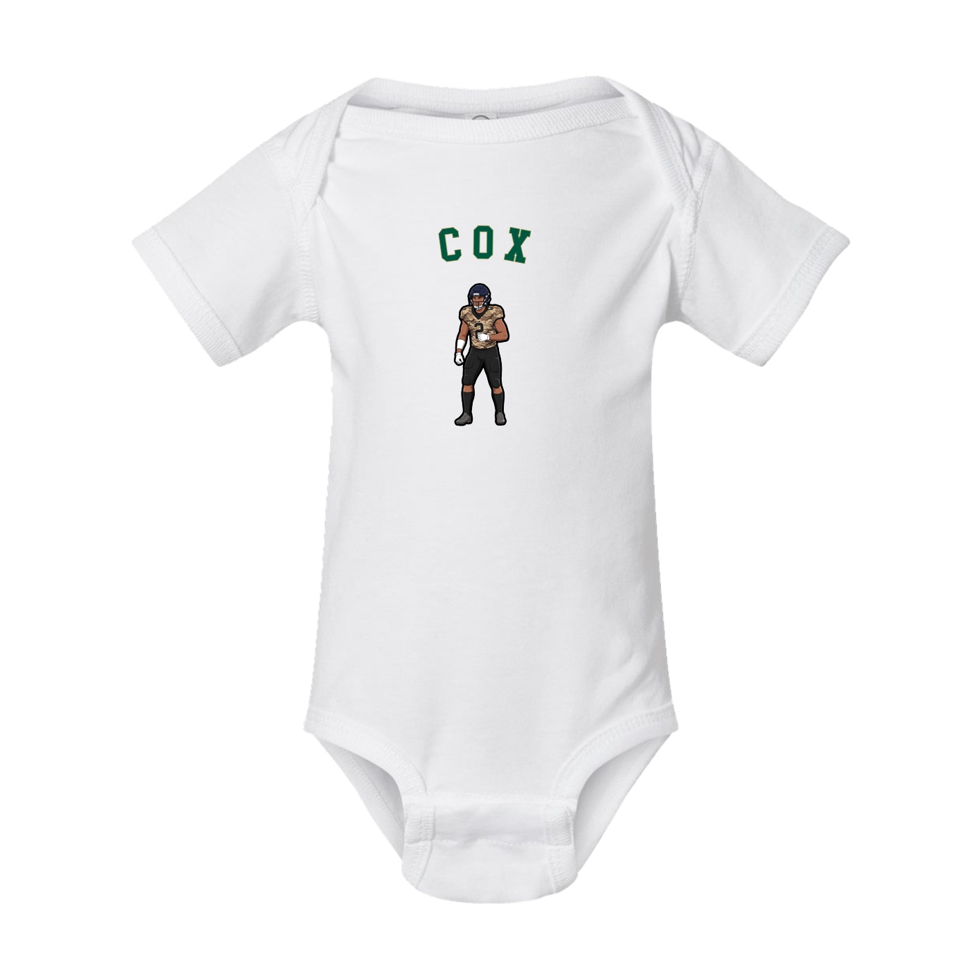 Baby Onesie — Shirsey Arch in White