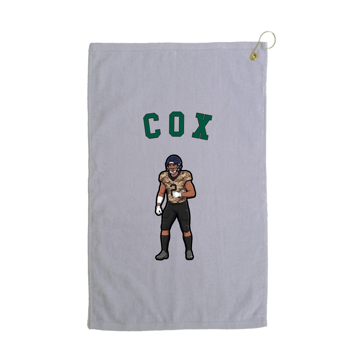 Golf Towel — Shirsey Arch in Grey