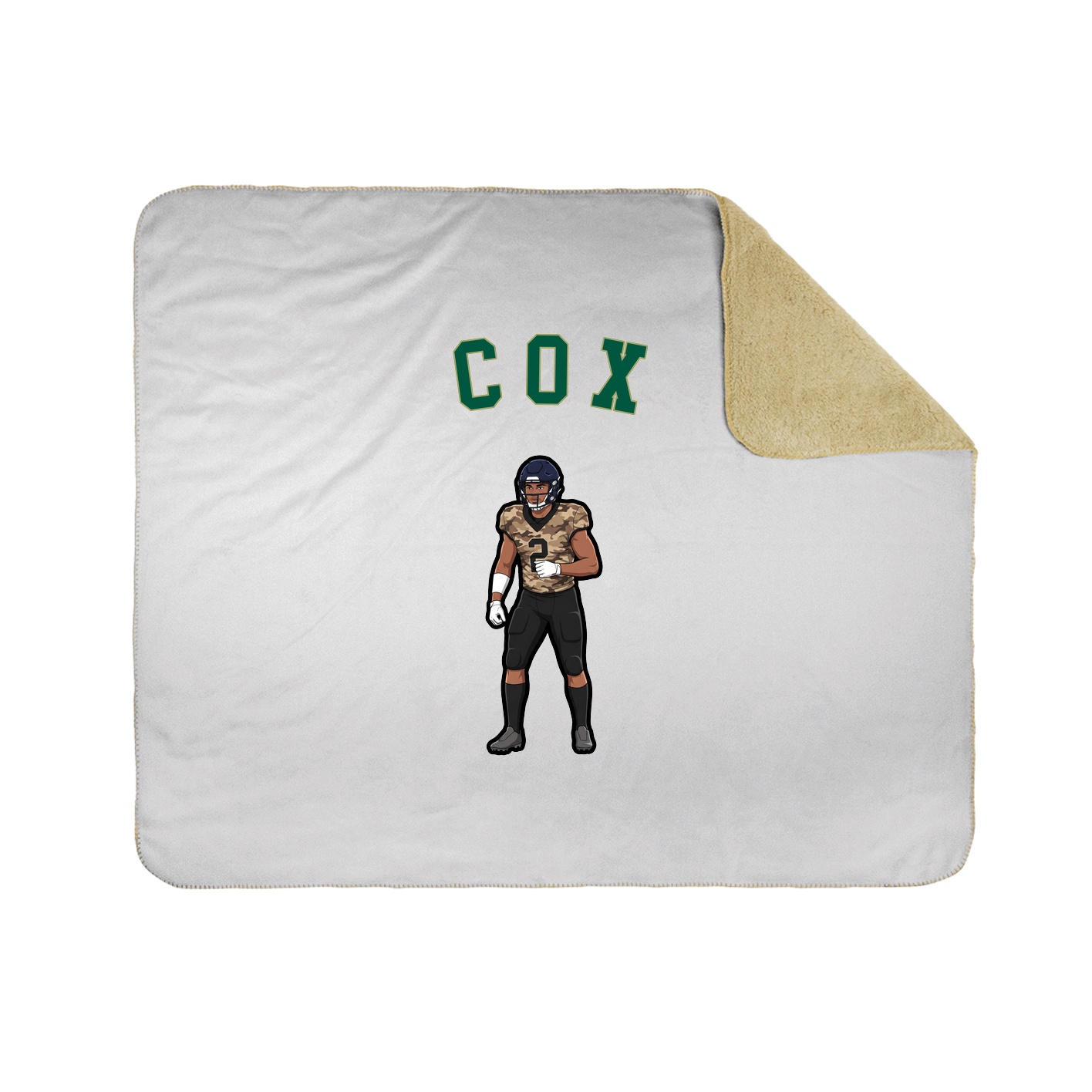Throw Blanket — Shirsey Arch in White