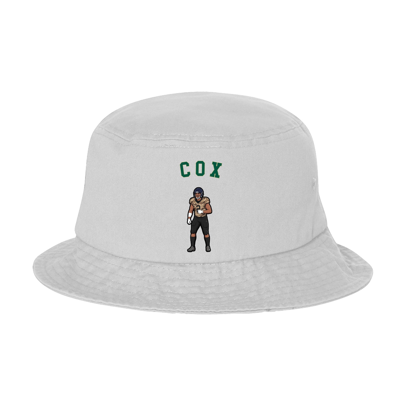 Bucket Cap — Shirsey Arch in White