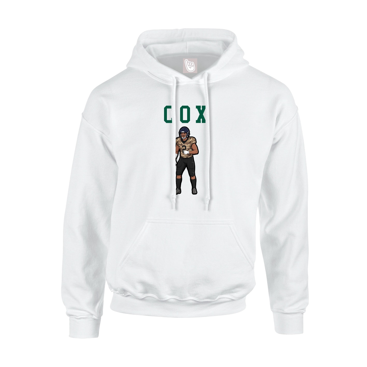 Youth Hoodie — Shirsey in White