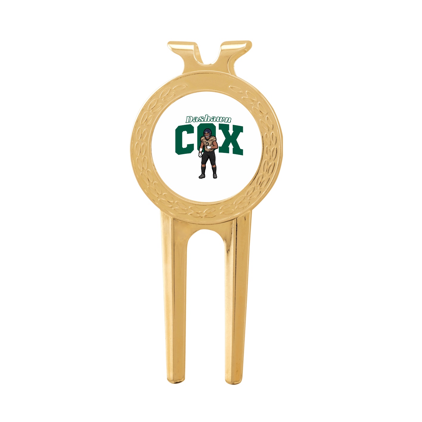 Divot Tool with Ball Marker — Name Arch in Classic