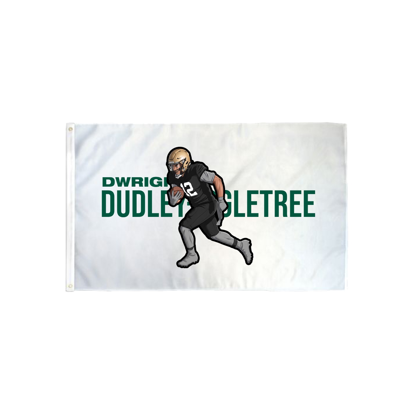 3x5 Flag — Player Name in Classic