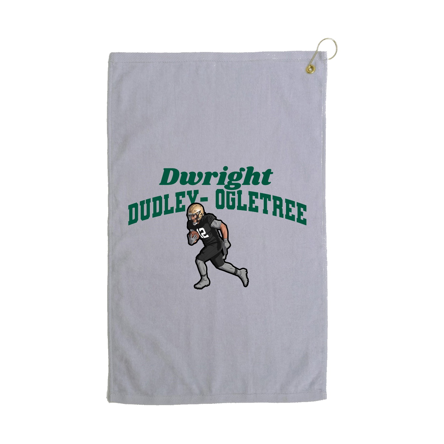 Golf Towel — Signature Arch in Grey