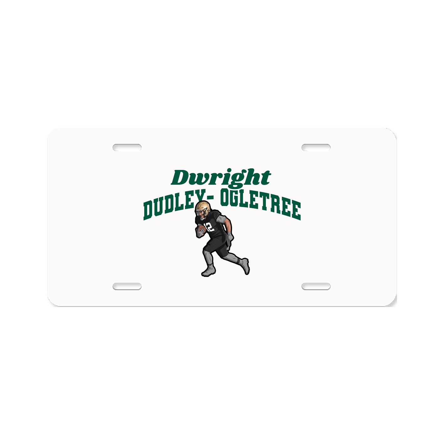 License Plate — Signature Arch in Classic