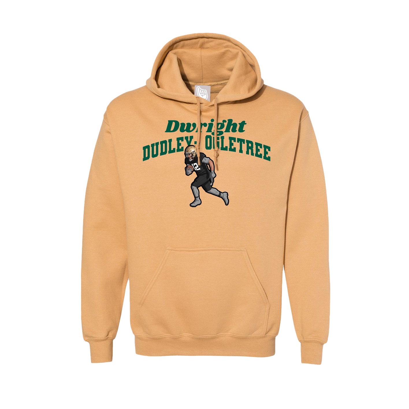 Hoodie — Signature Arch in Vegas Gold