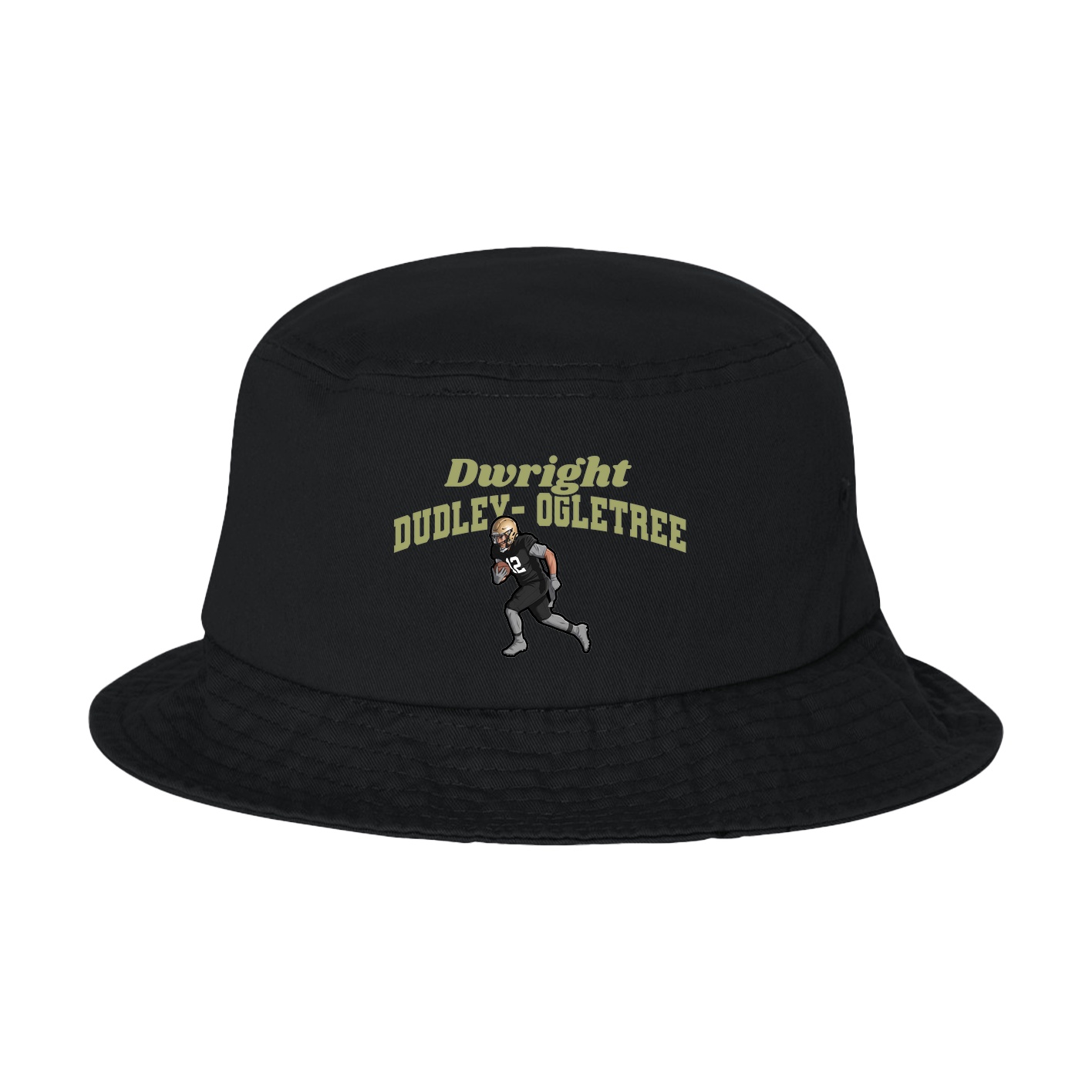 Bucket Cap — Signature Arch in Black