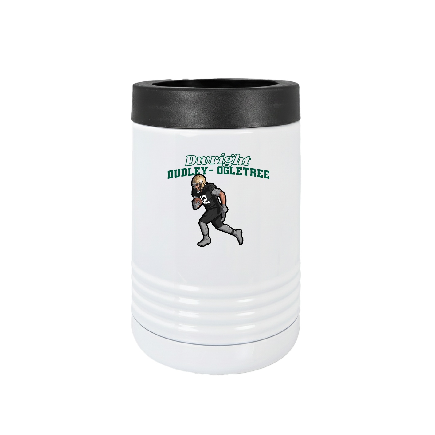 Beverage Holder — Name Arch in White