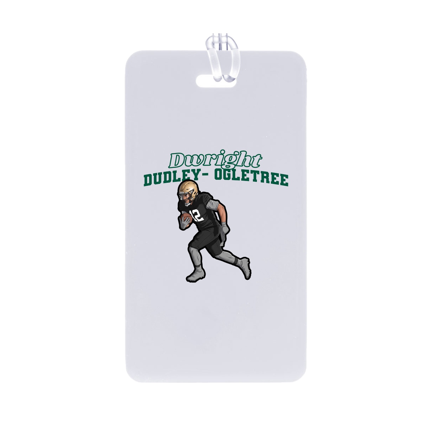 Bag Tag — Name Arch in Classic