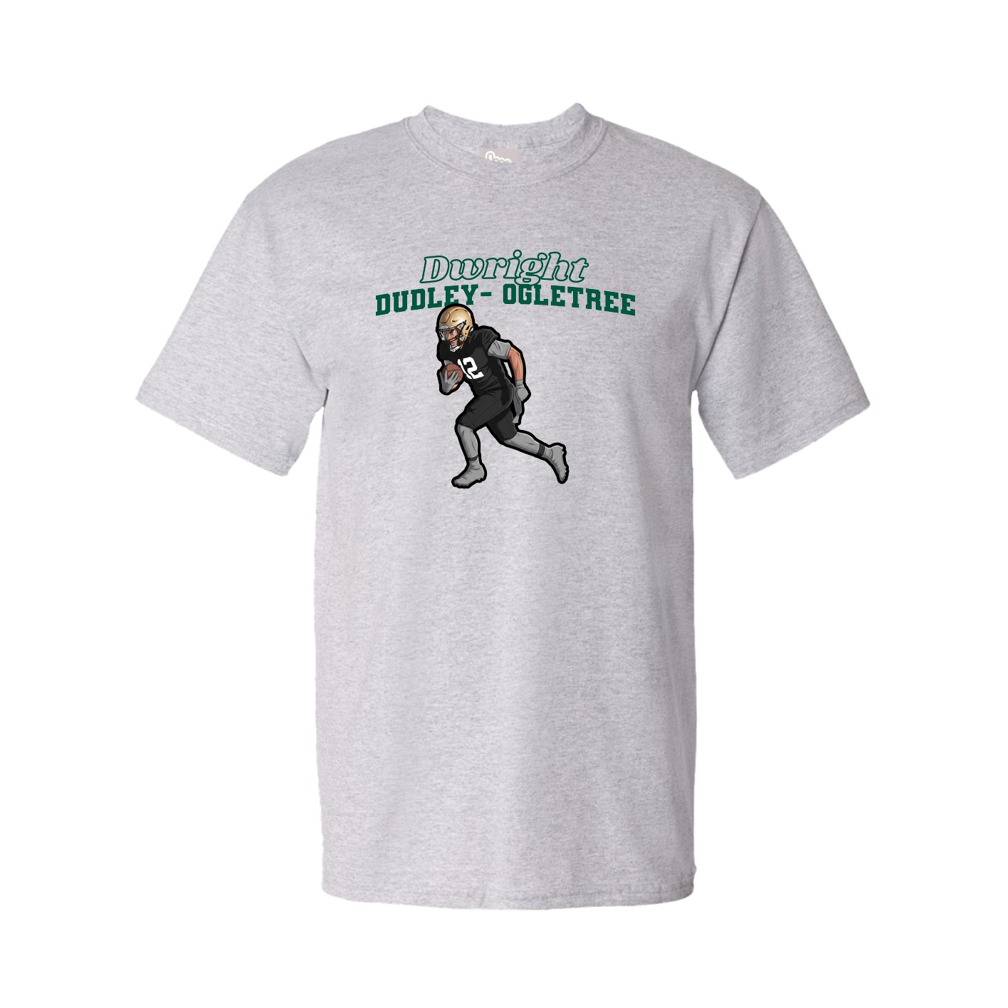 Tee — Name Arch in Grey