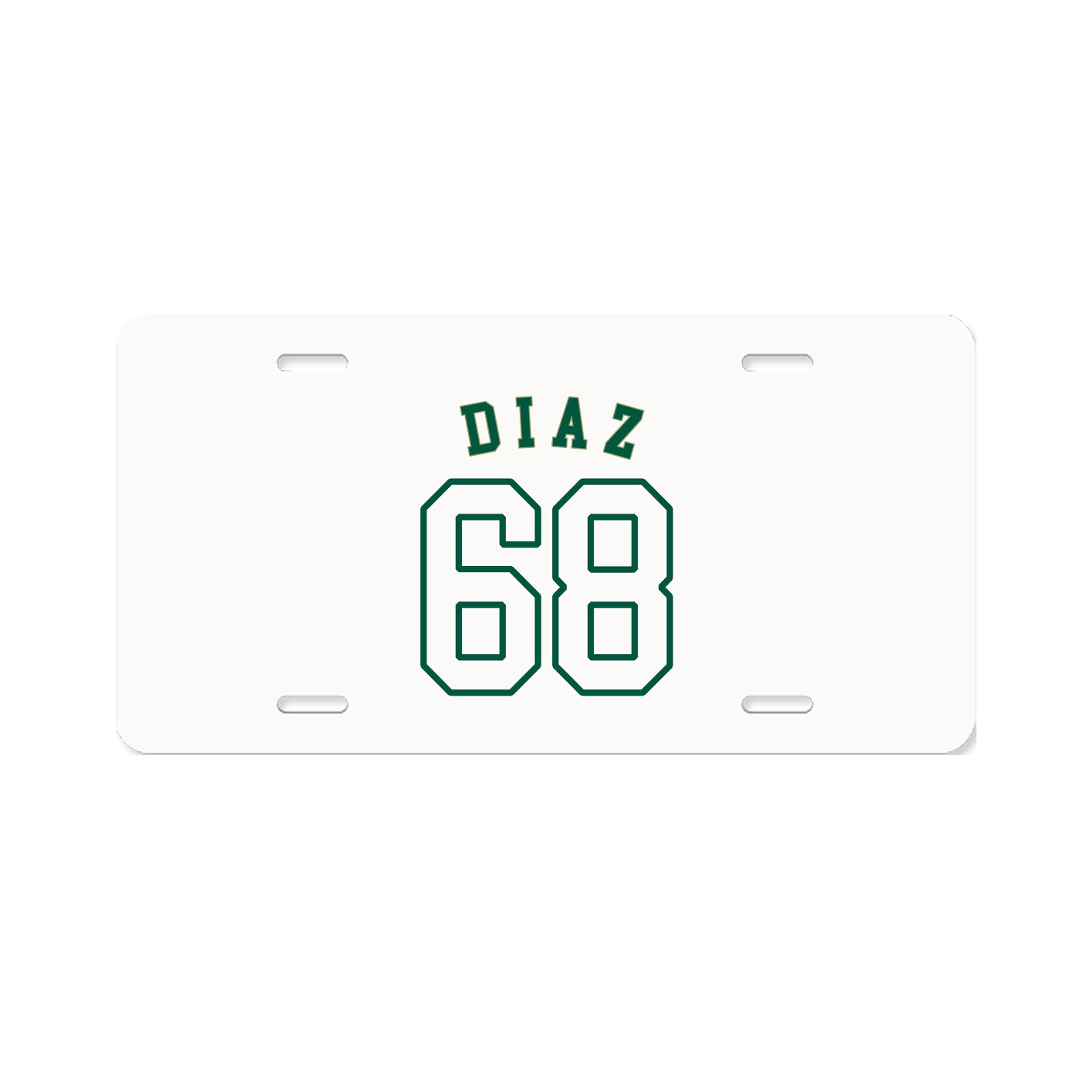 License Plate — Shirsey Arch in Classic