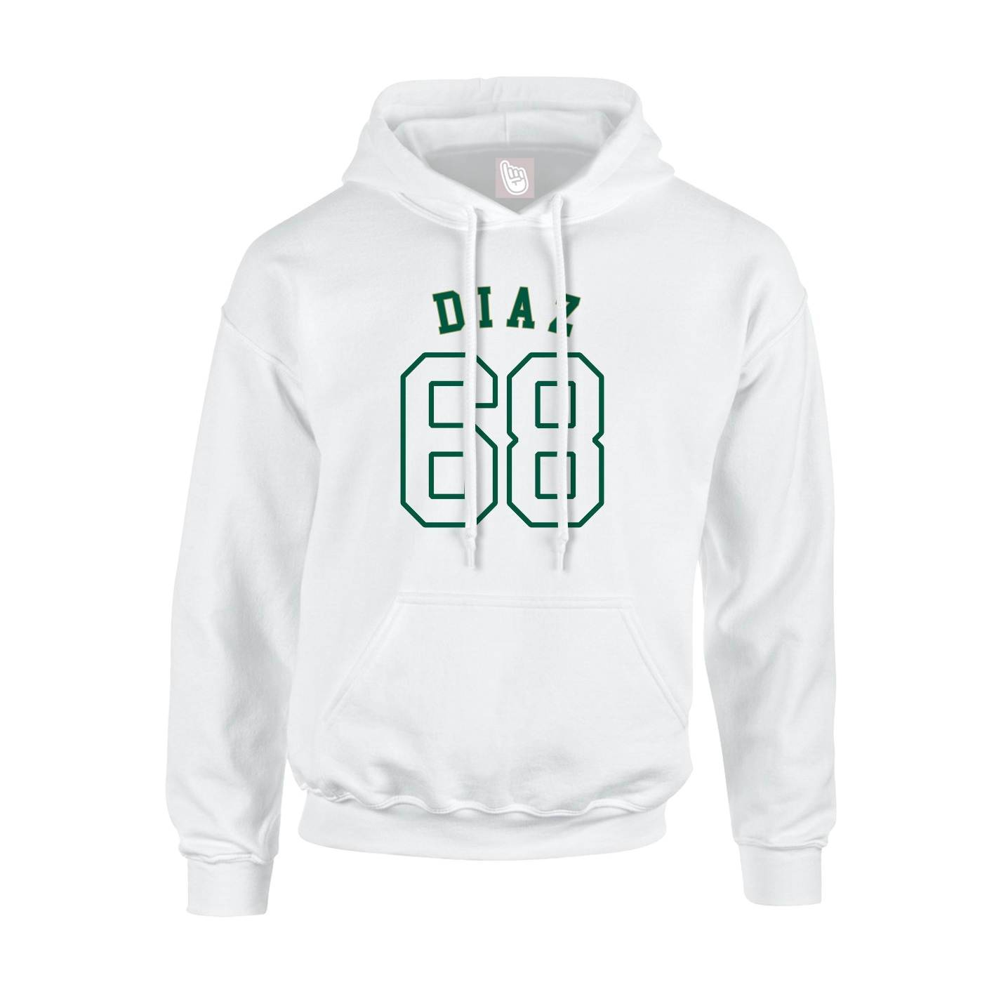 Hoodie — Shirsey Arch in White