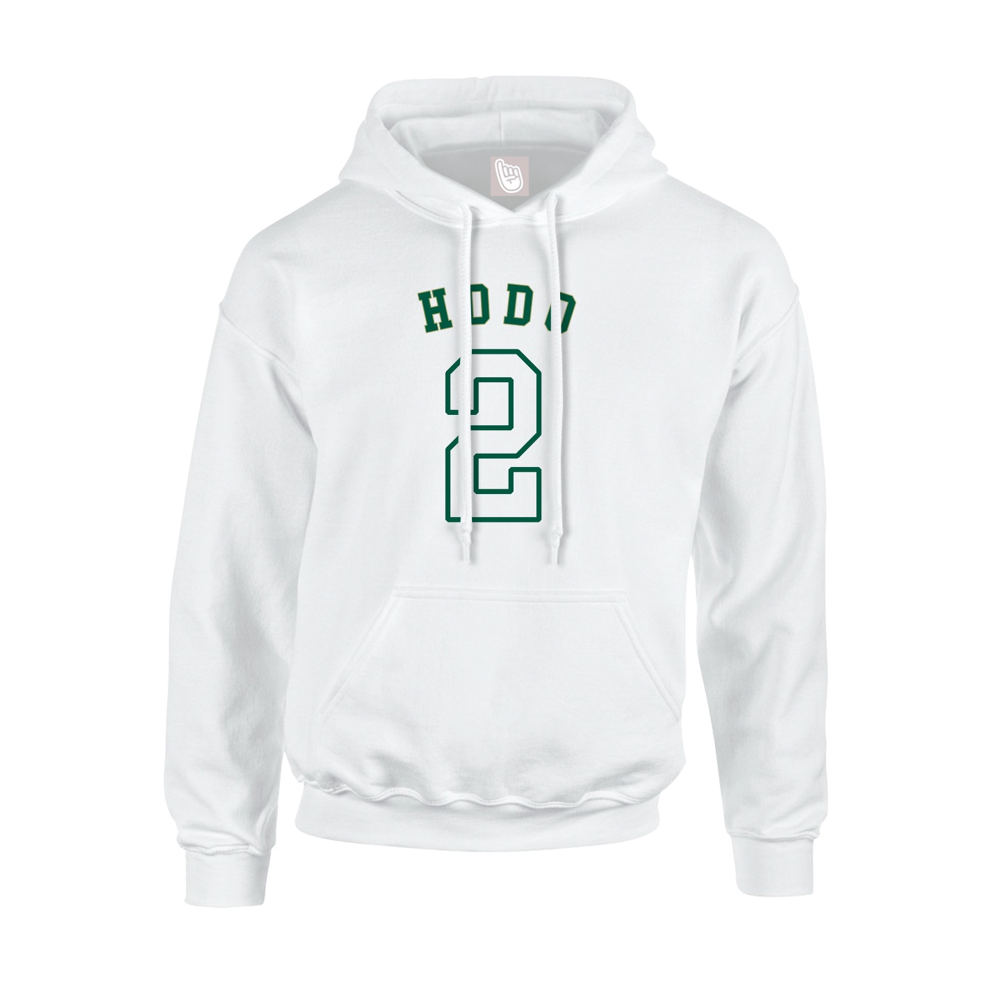 Youth Hoodie — Shirsey Arch in White
