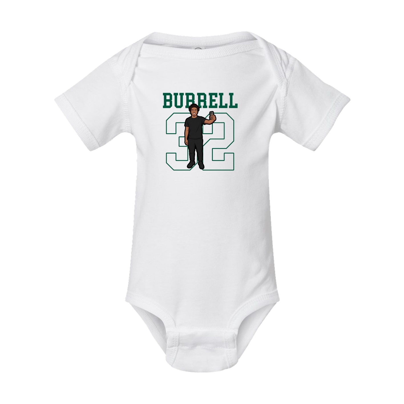 Baby Onesie — Shirsey in White