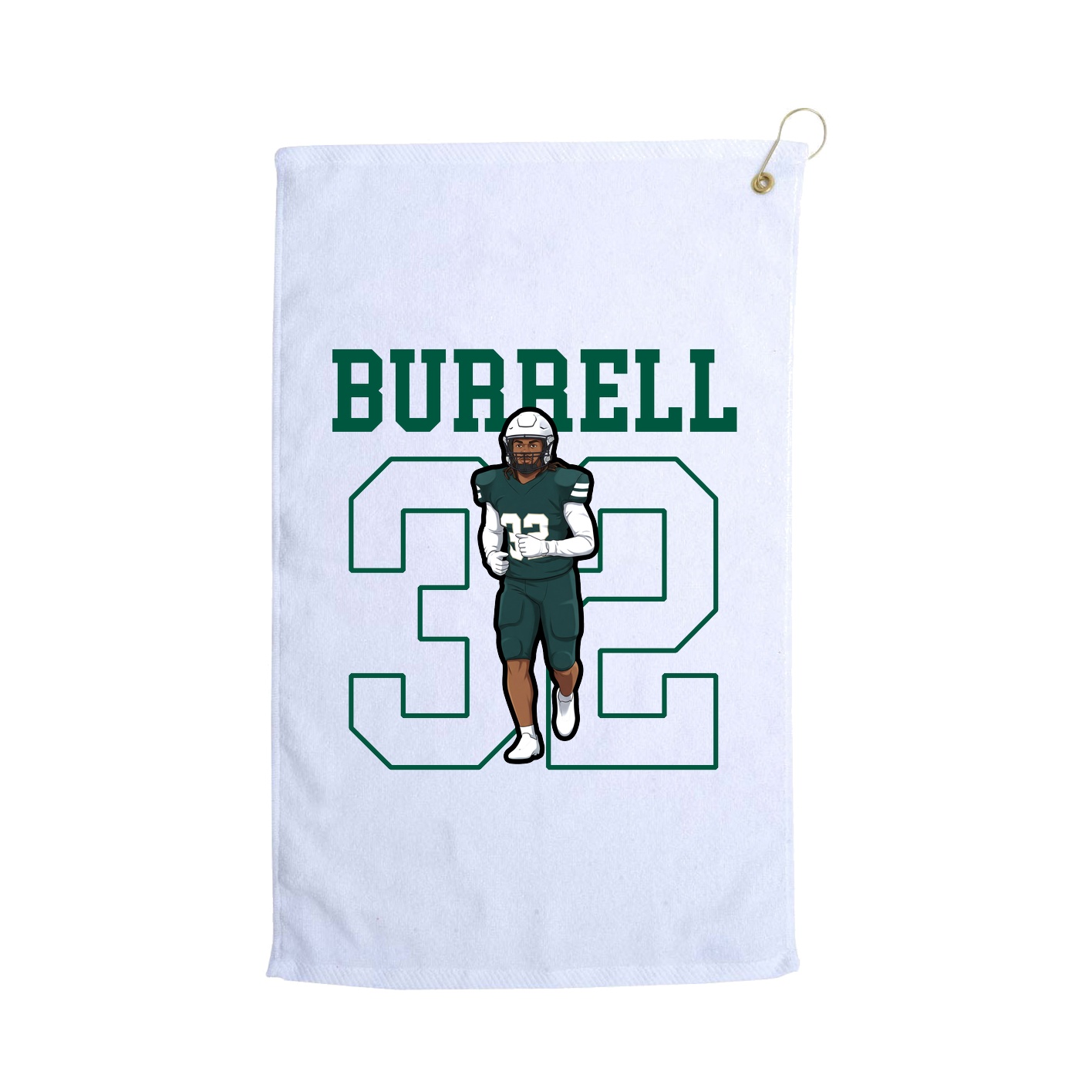 Golf Towel — Shirsey in White