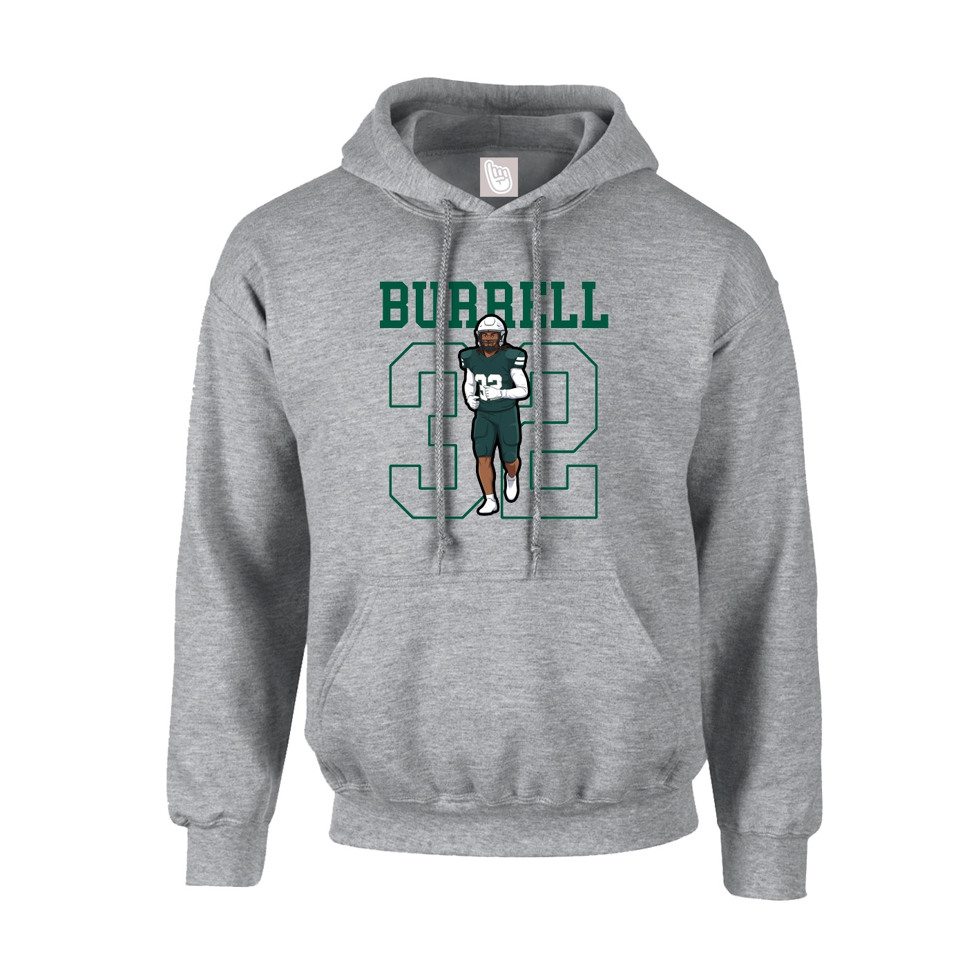 Hoodie — Shirsey in Grey