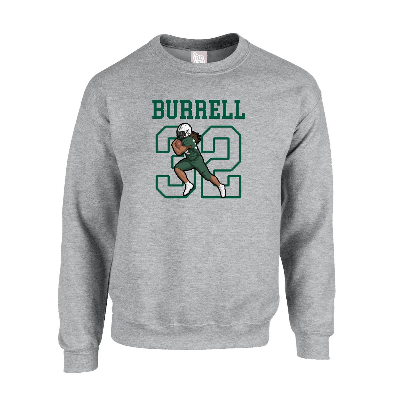 Fleece Crew — Shirsey in Grey
