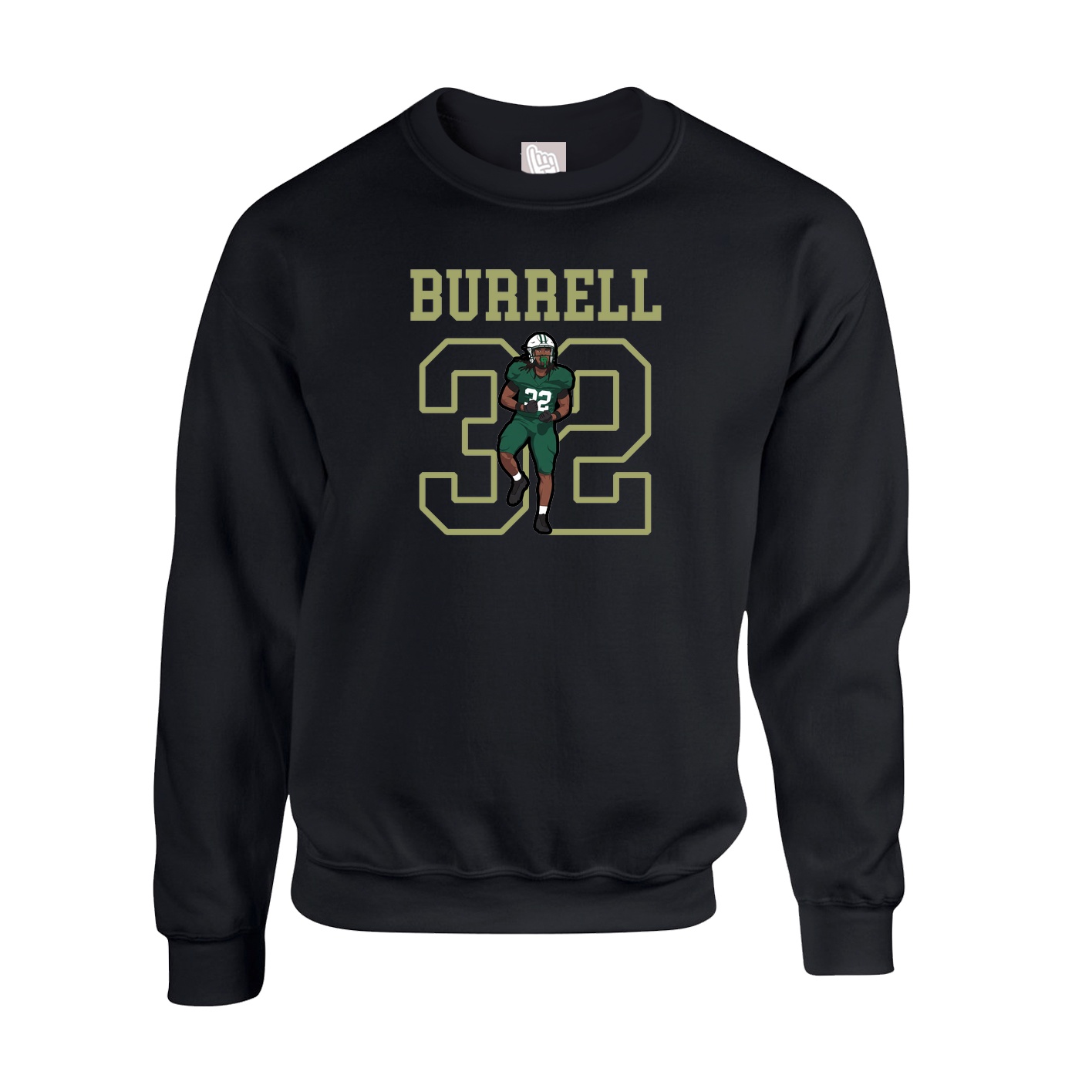 Fleece Crew — Shirsey in Black