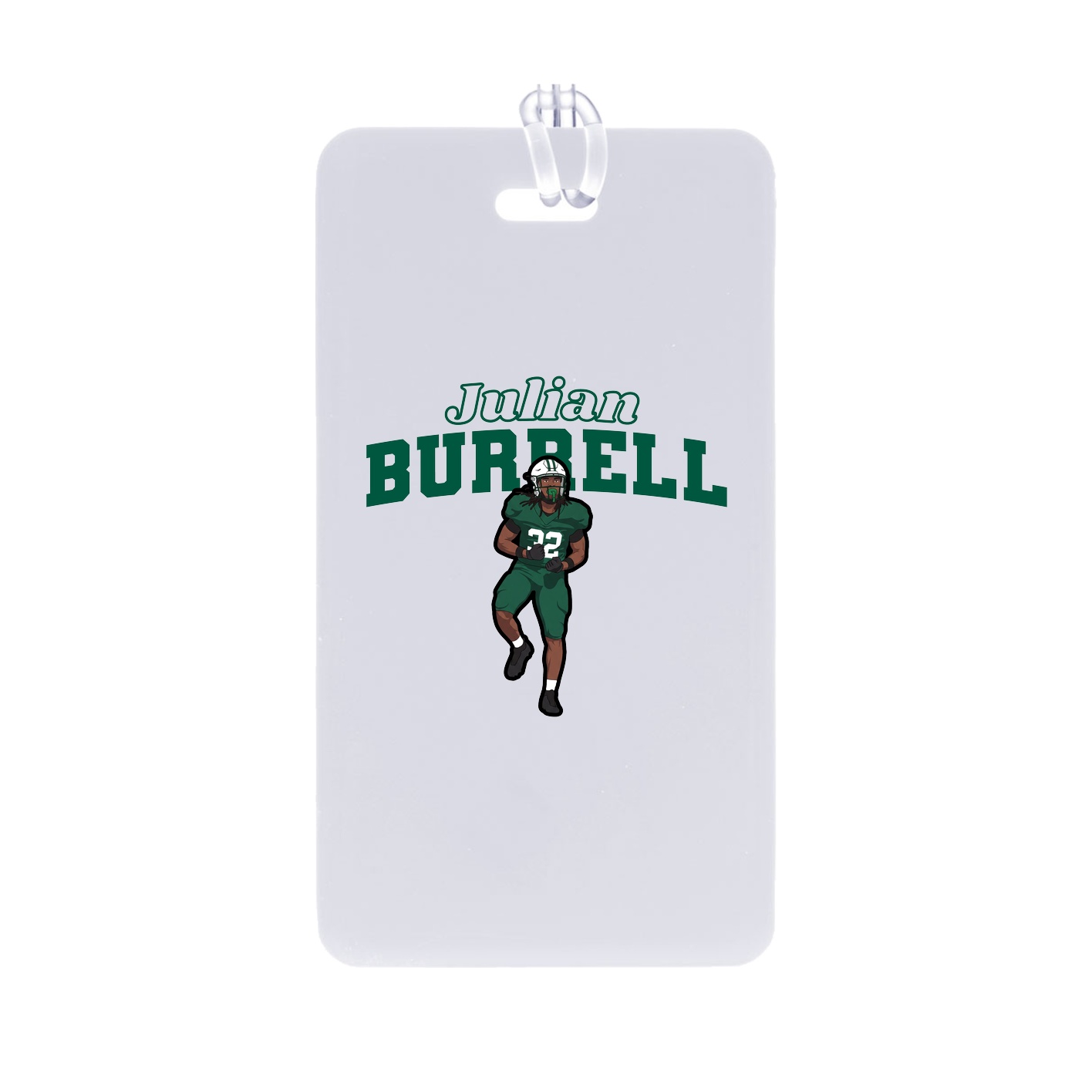 Bag Tag — Name Arch in Classic