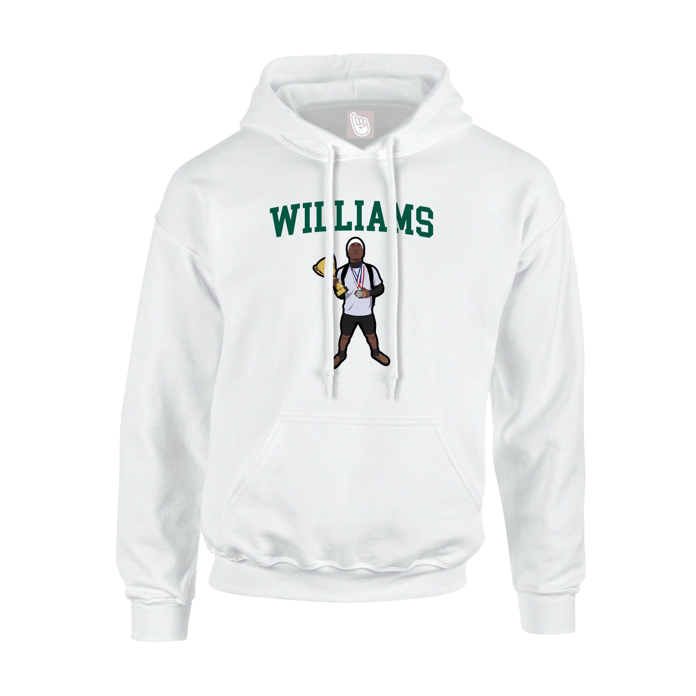 Youth Hoodie — Shirsey in White