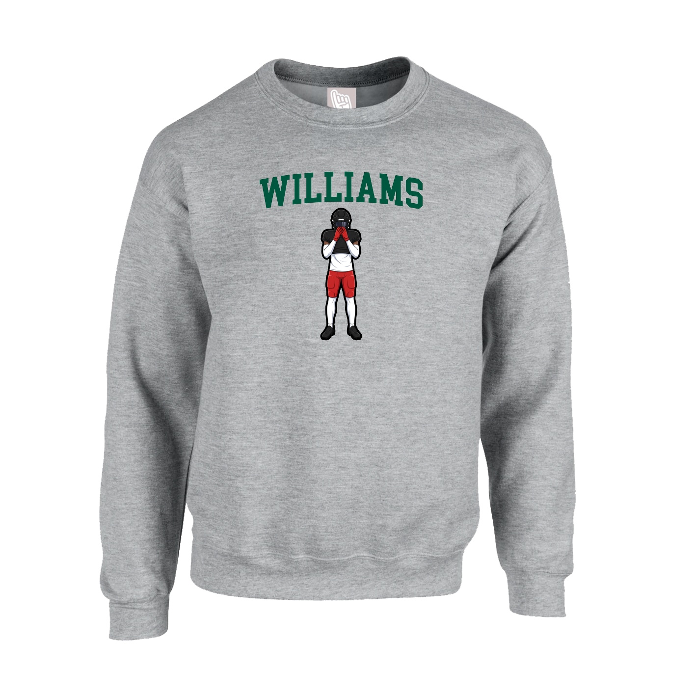 Fleece Crew — Shirsey in Grey