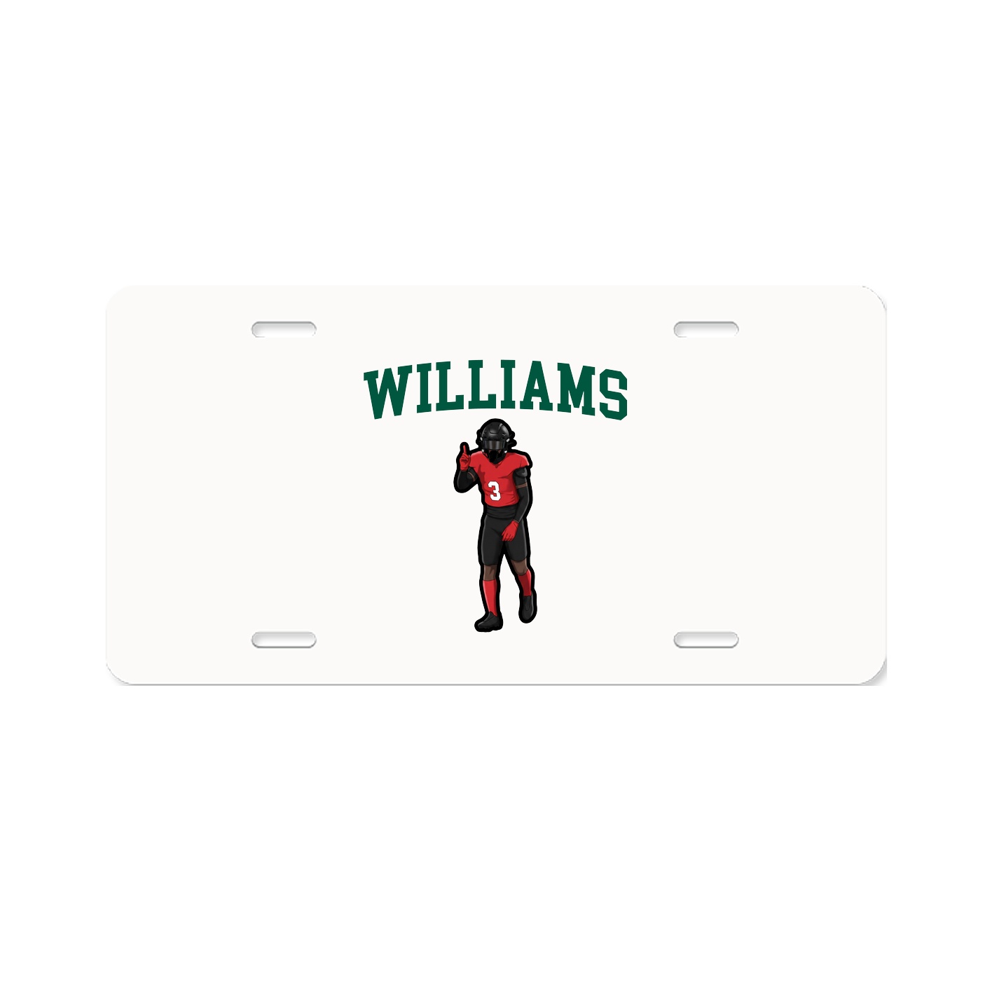 License Plate — Shirsey in Classic