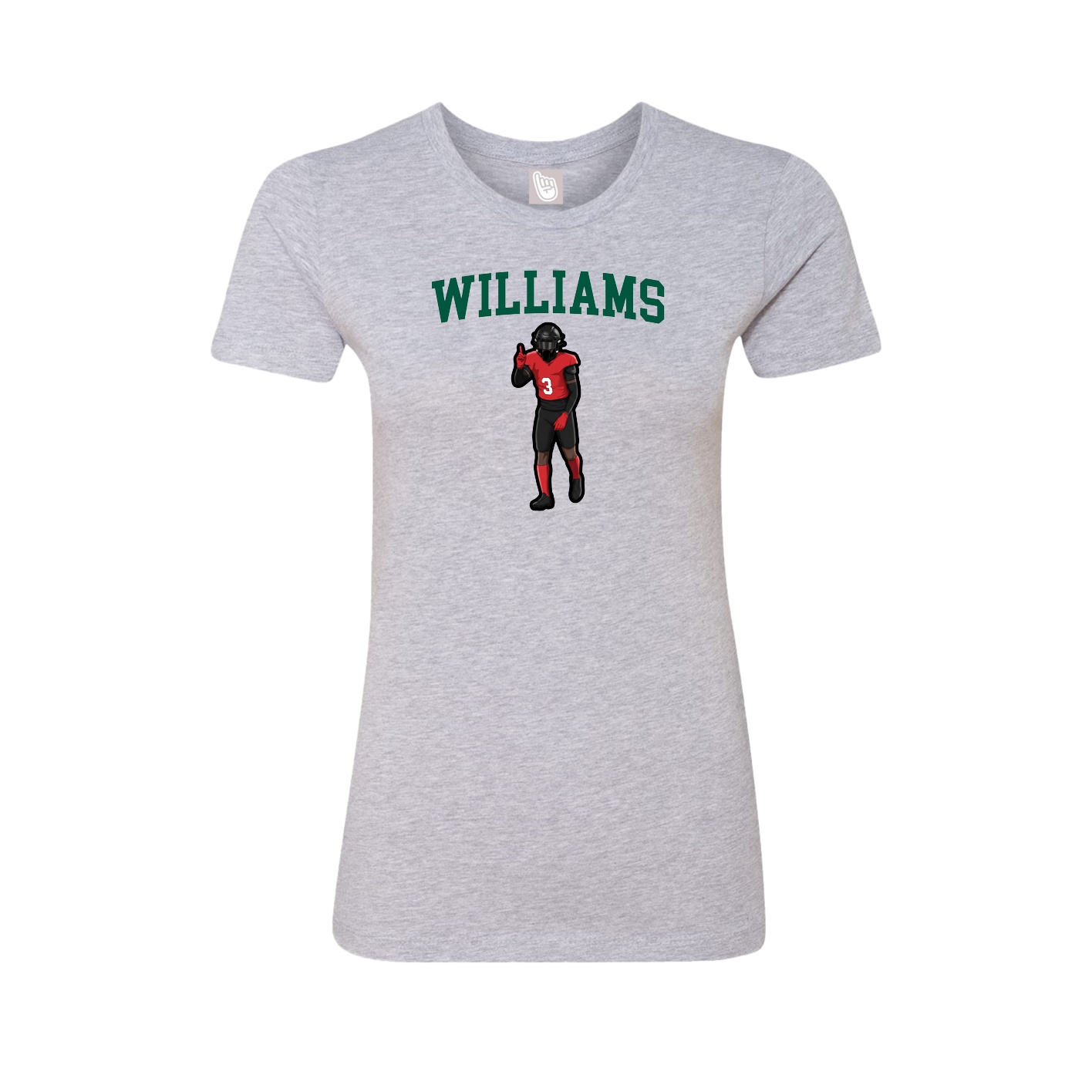 Fitted Women's Tee — Shirsey in Grey