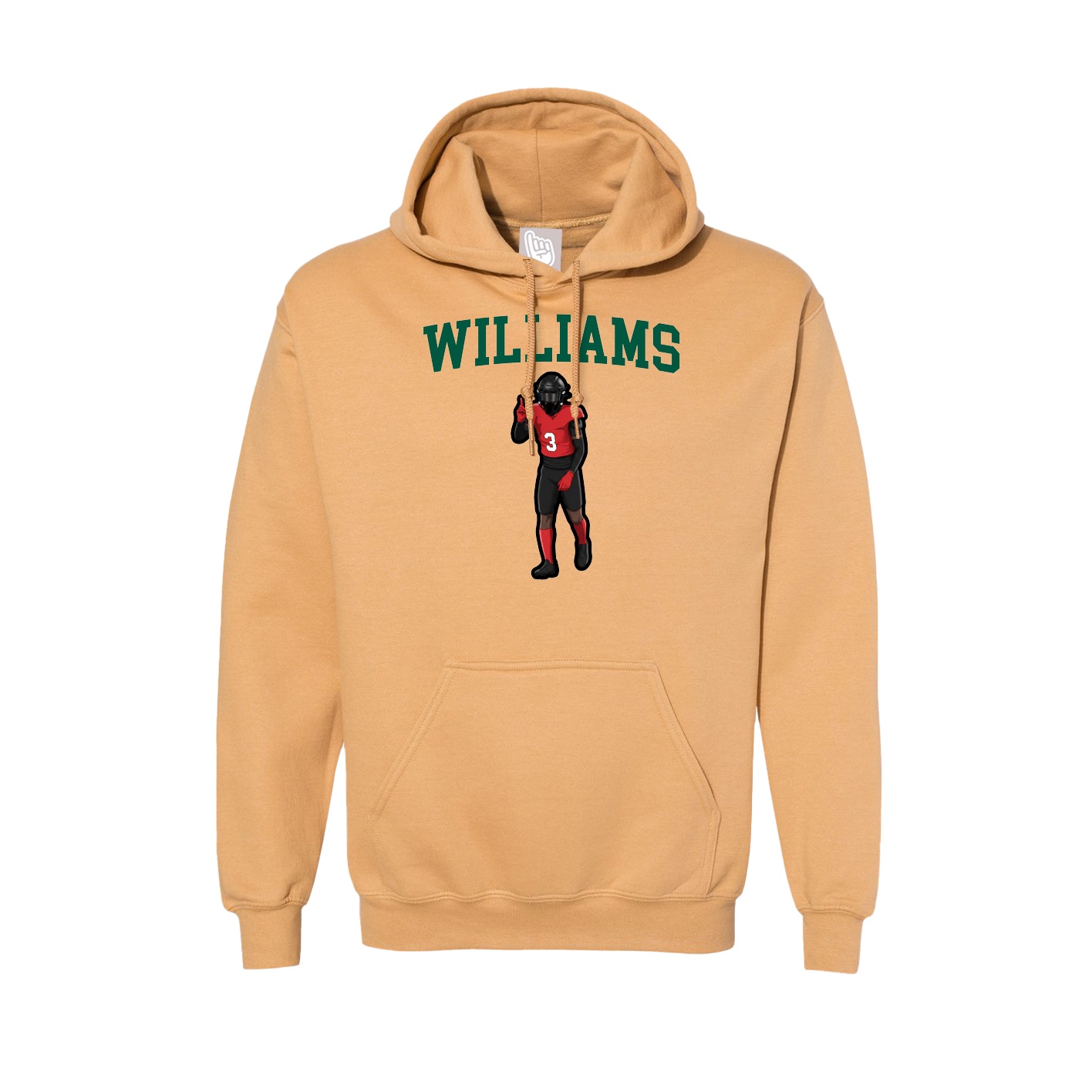 Hoodie — Shirsey in Vegas Gold