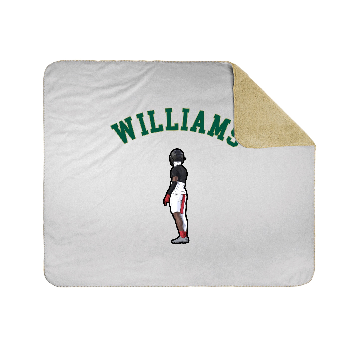 Throw Blanket — Shirsey Arch in White