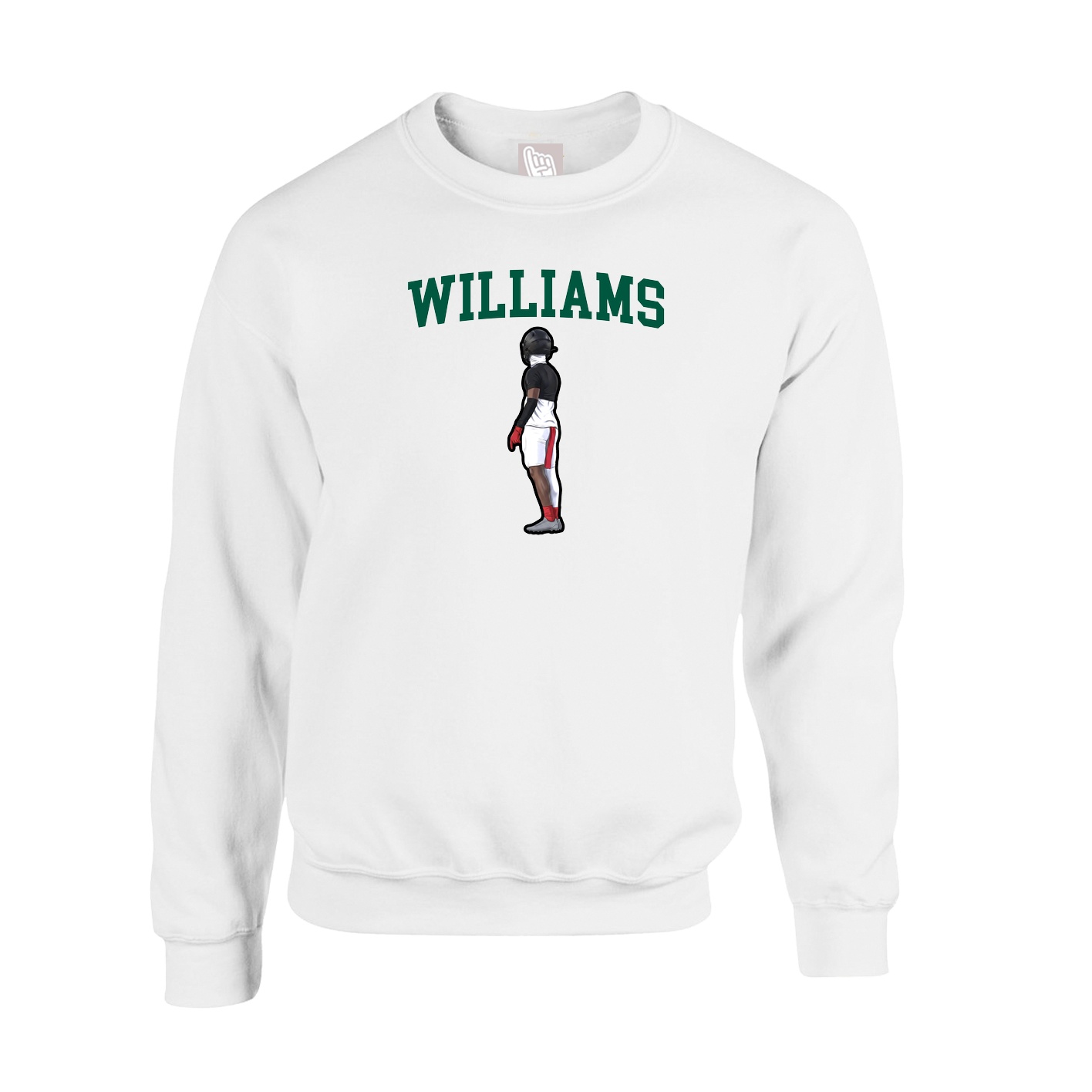 Fleece Crew — Shirsey in White
