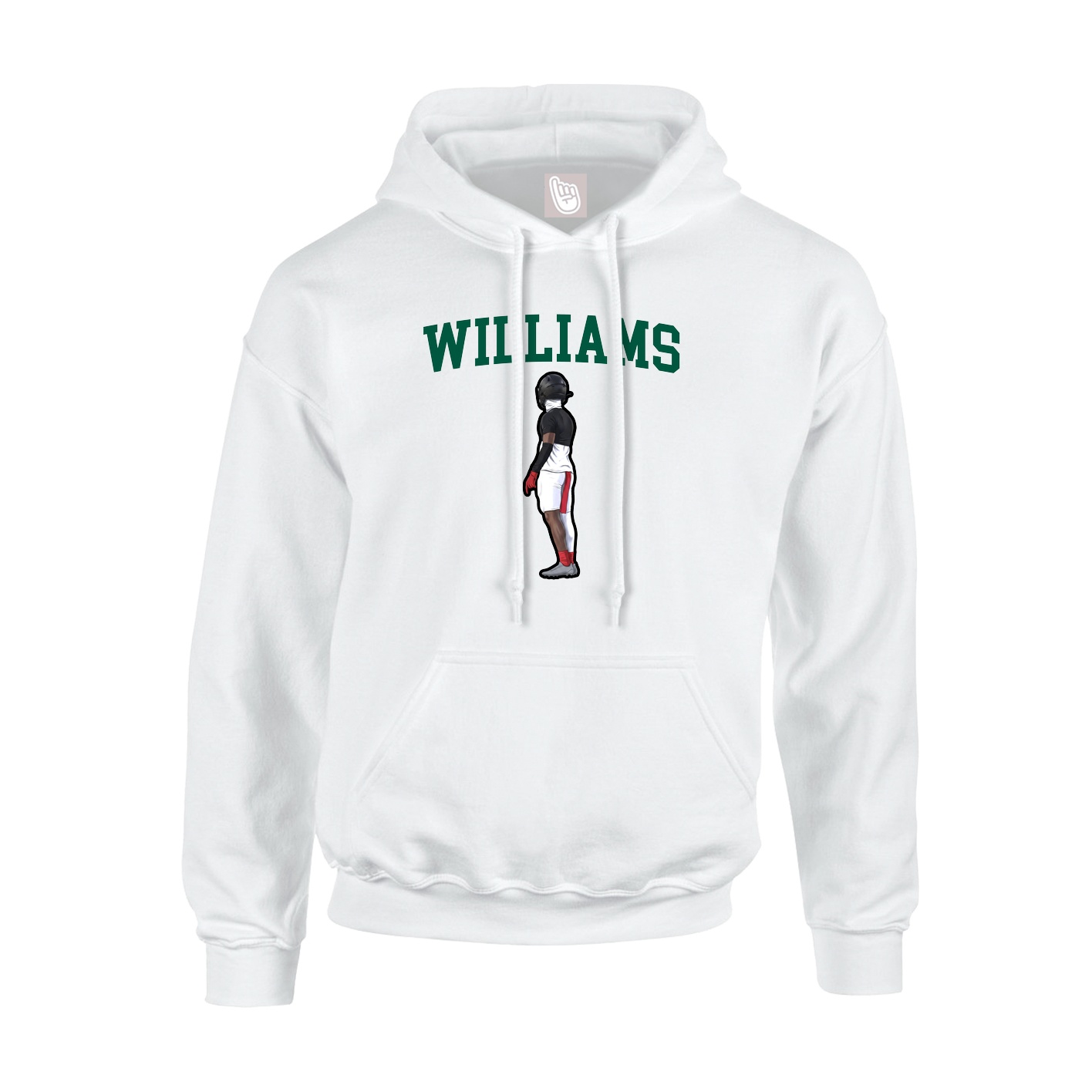 Youth Hoodie — Shirsey in White