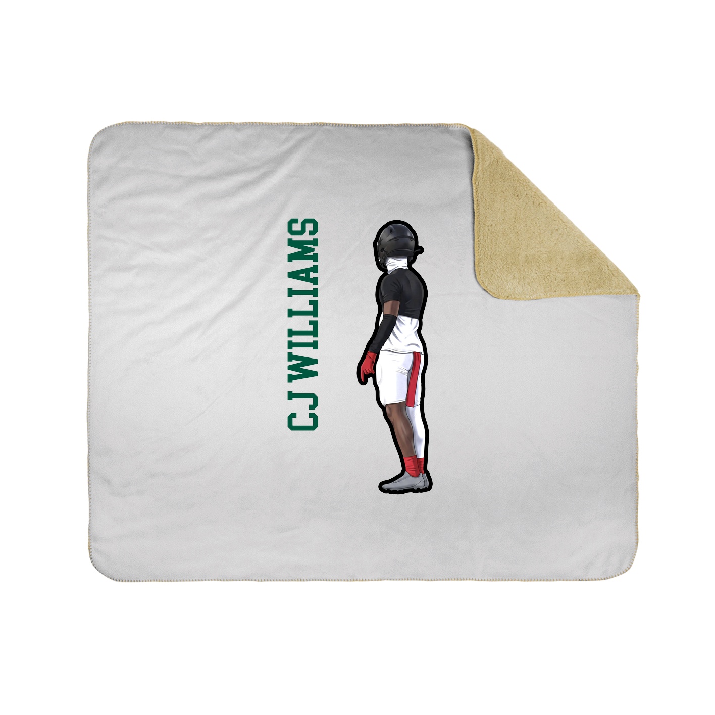 50x60 Sherpa Lined Throw Blanket