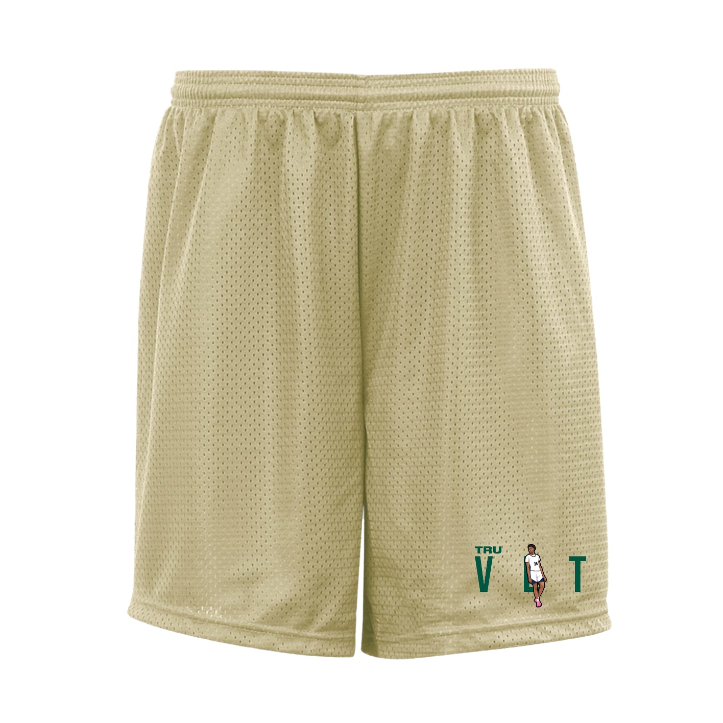 Shorts — Player Name in Vegas Gold