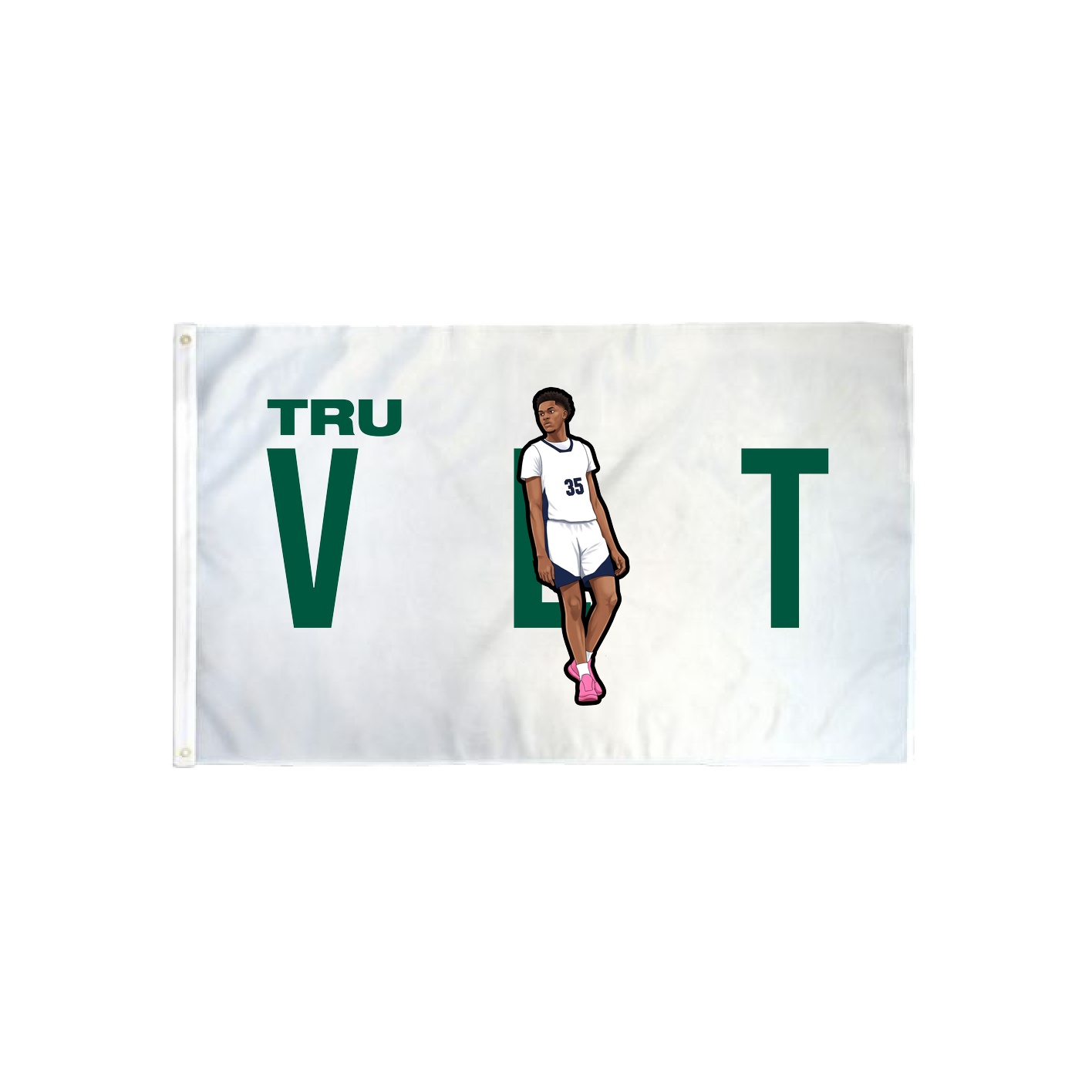 3x5 Flag — Player Name in Classic