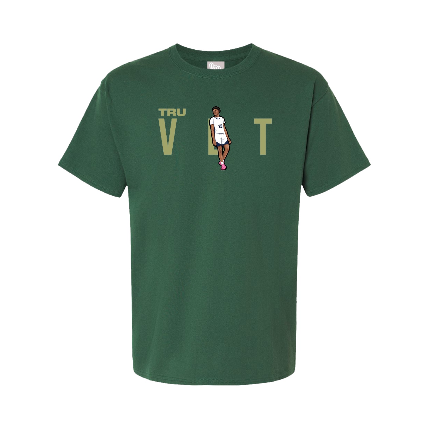 Tee — Player Name in Green
